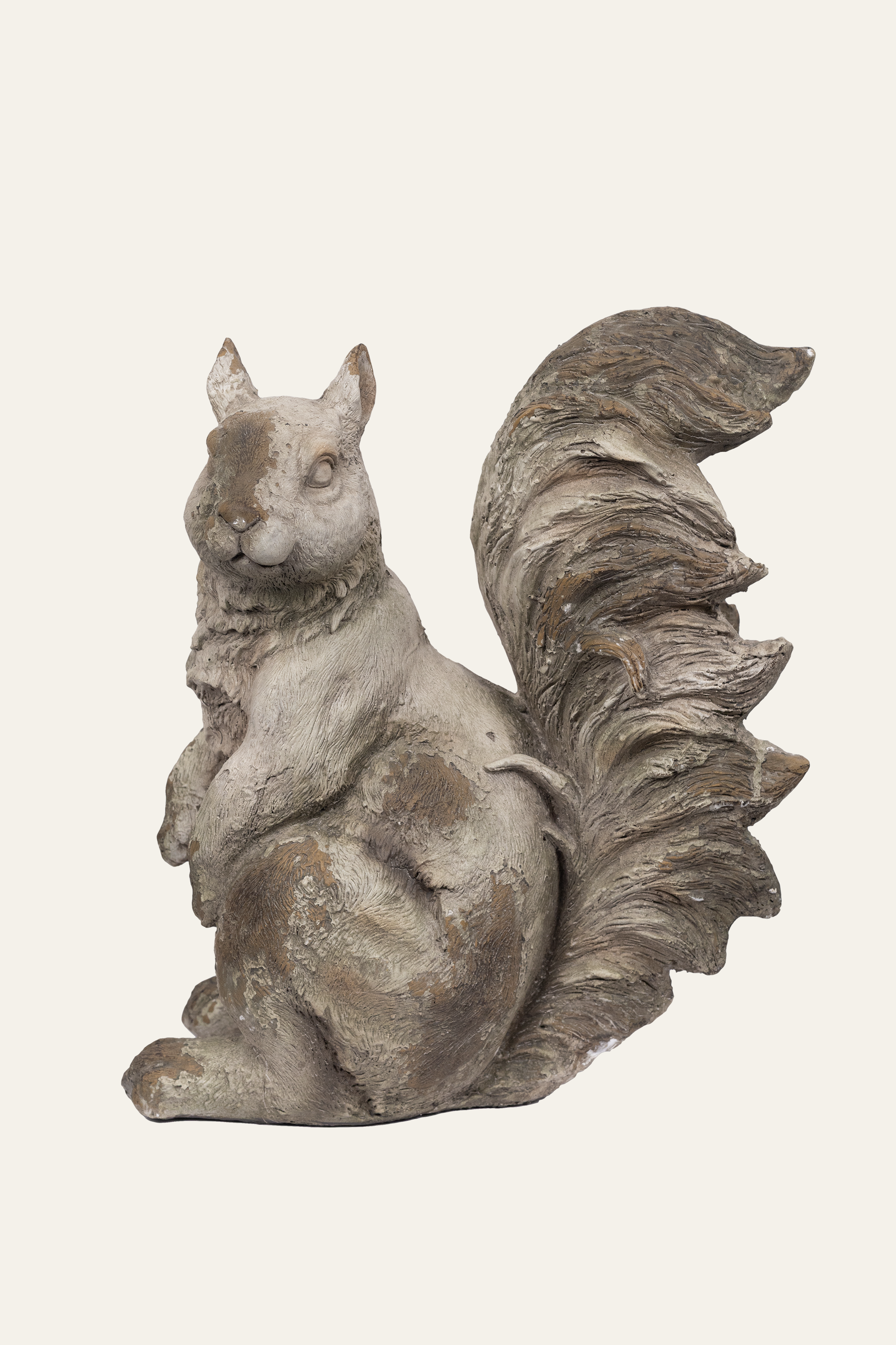 Decorative squirrel sculpture