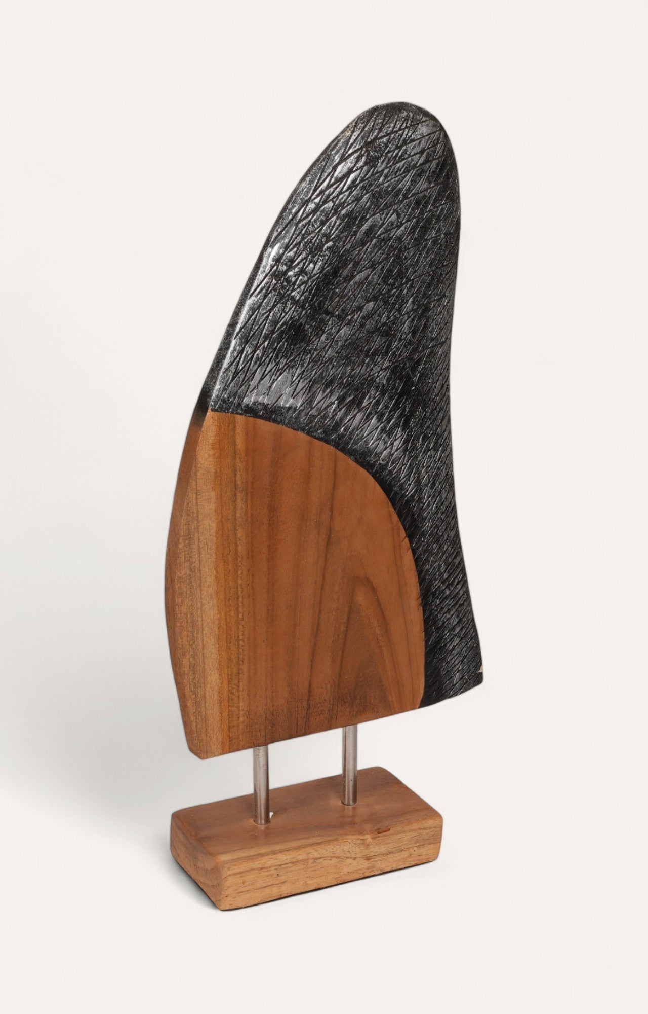 Fin Wooden Sculpture