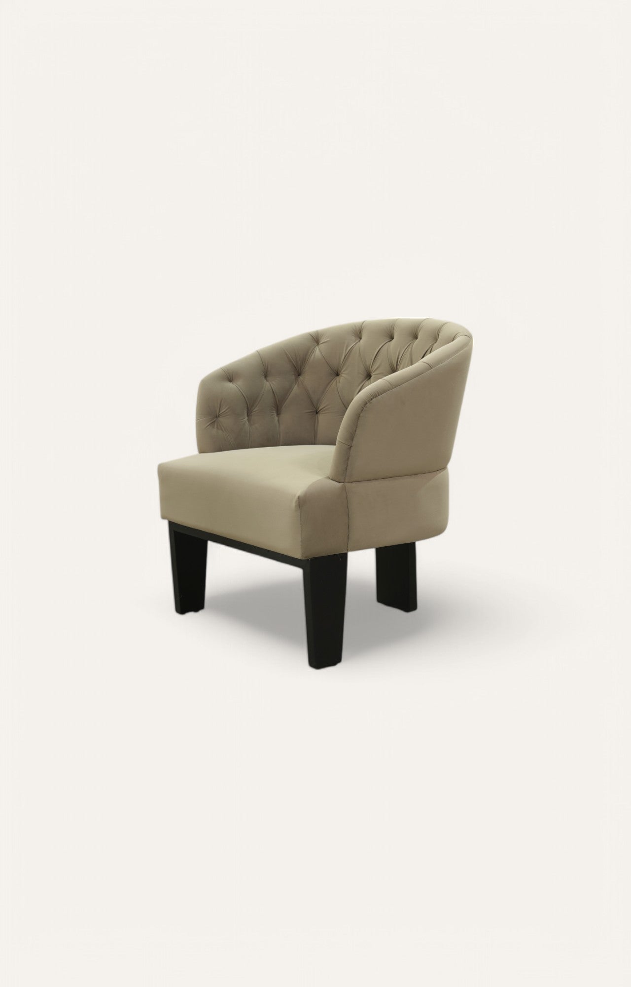 Tufted Velvet Armchair