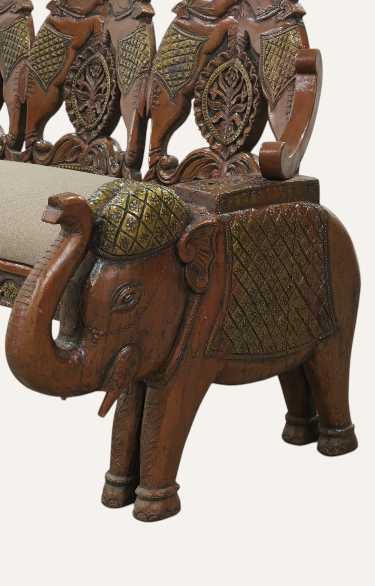 Elephant-Back Acacia Settee