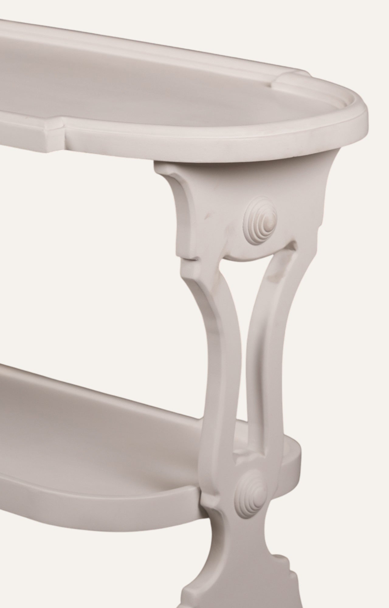 Two-Tier Oval Shelf shelve