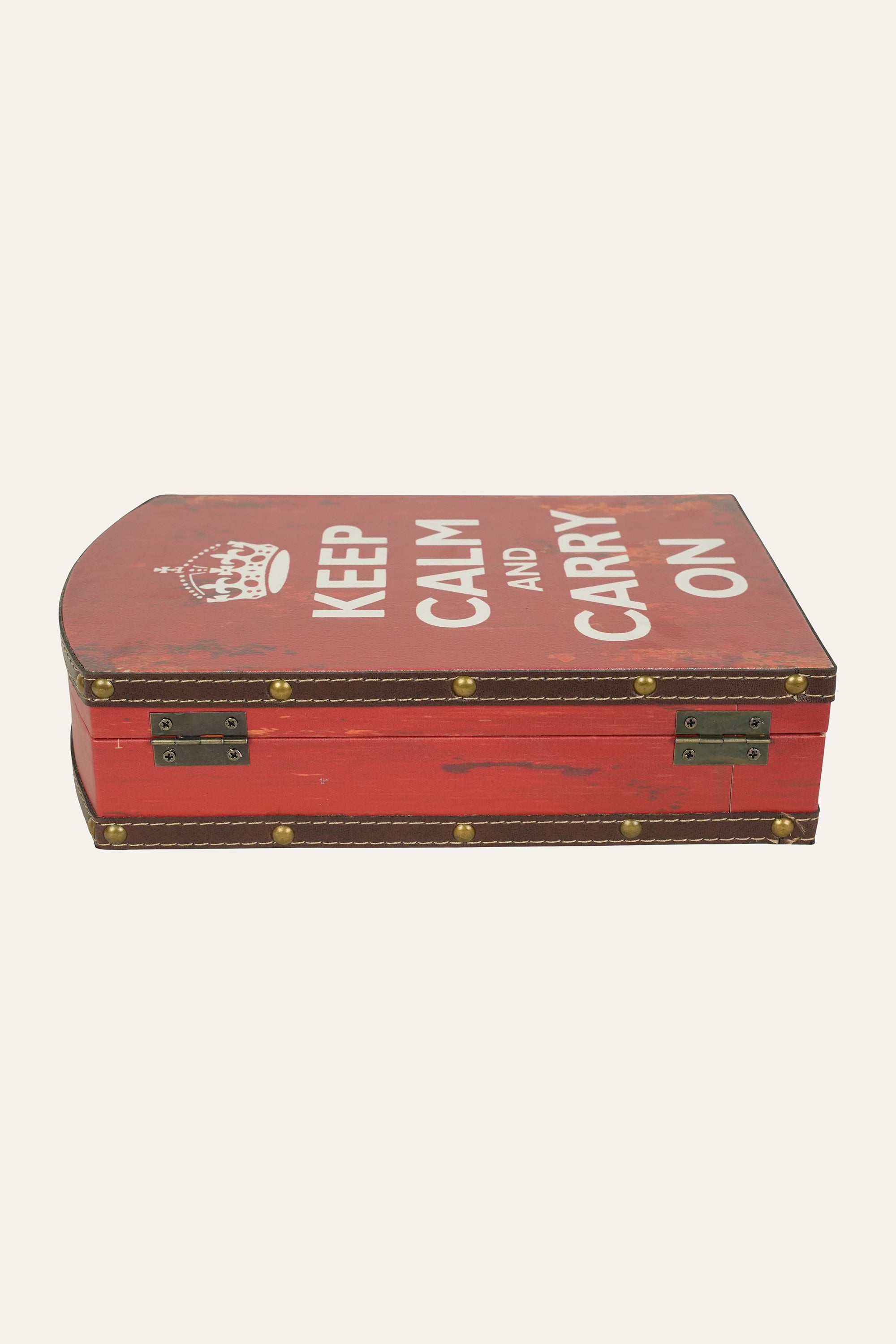Book Storage Box Vintage Style - Side