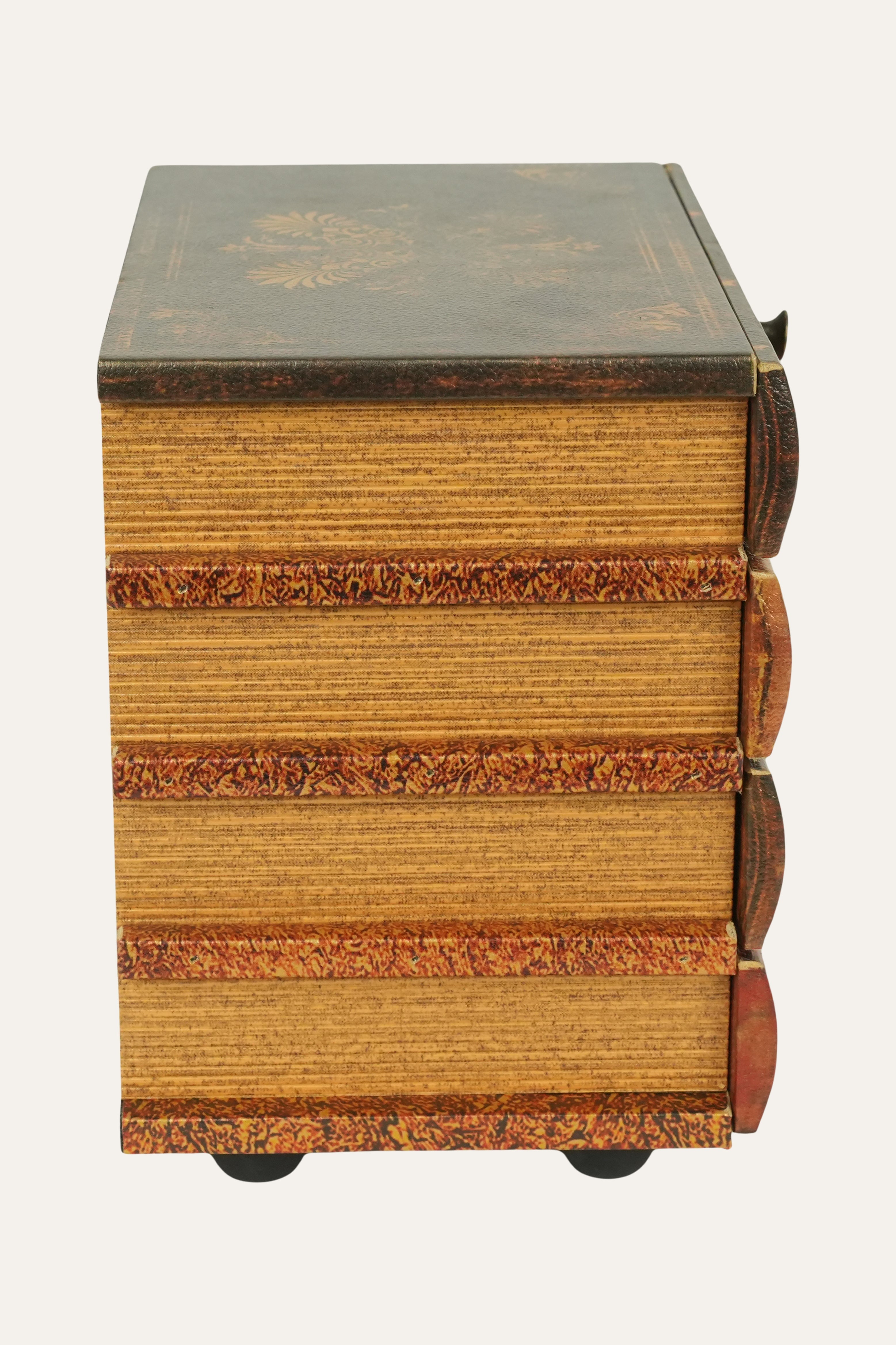 Dark Medallion Book Drawer Box