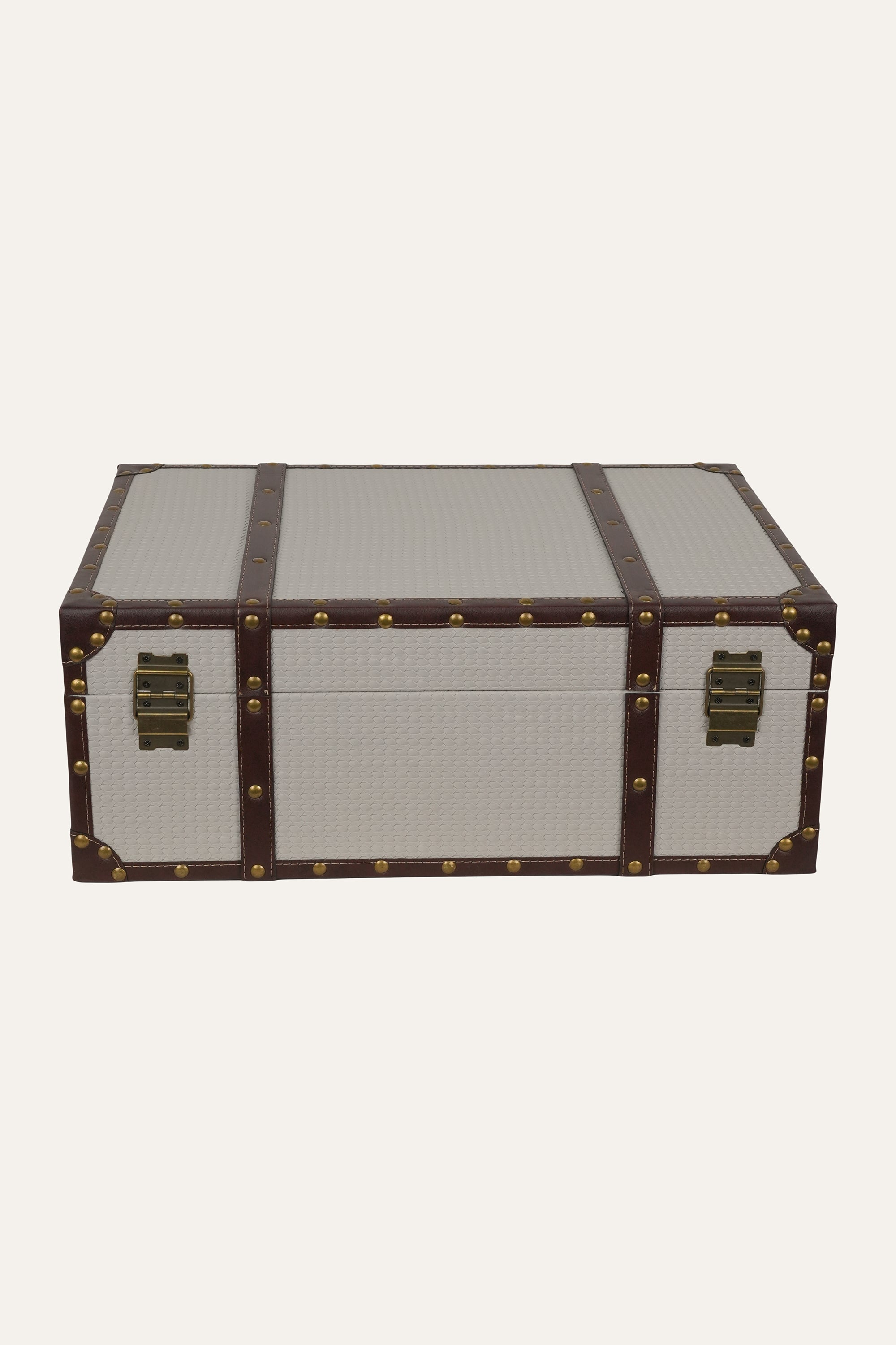 Vintage Trunk Style  Storage Box - Big
