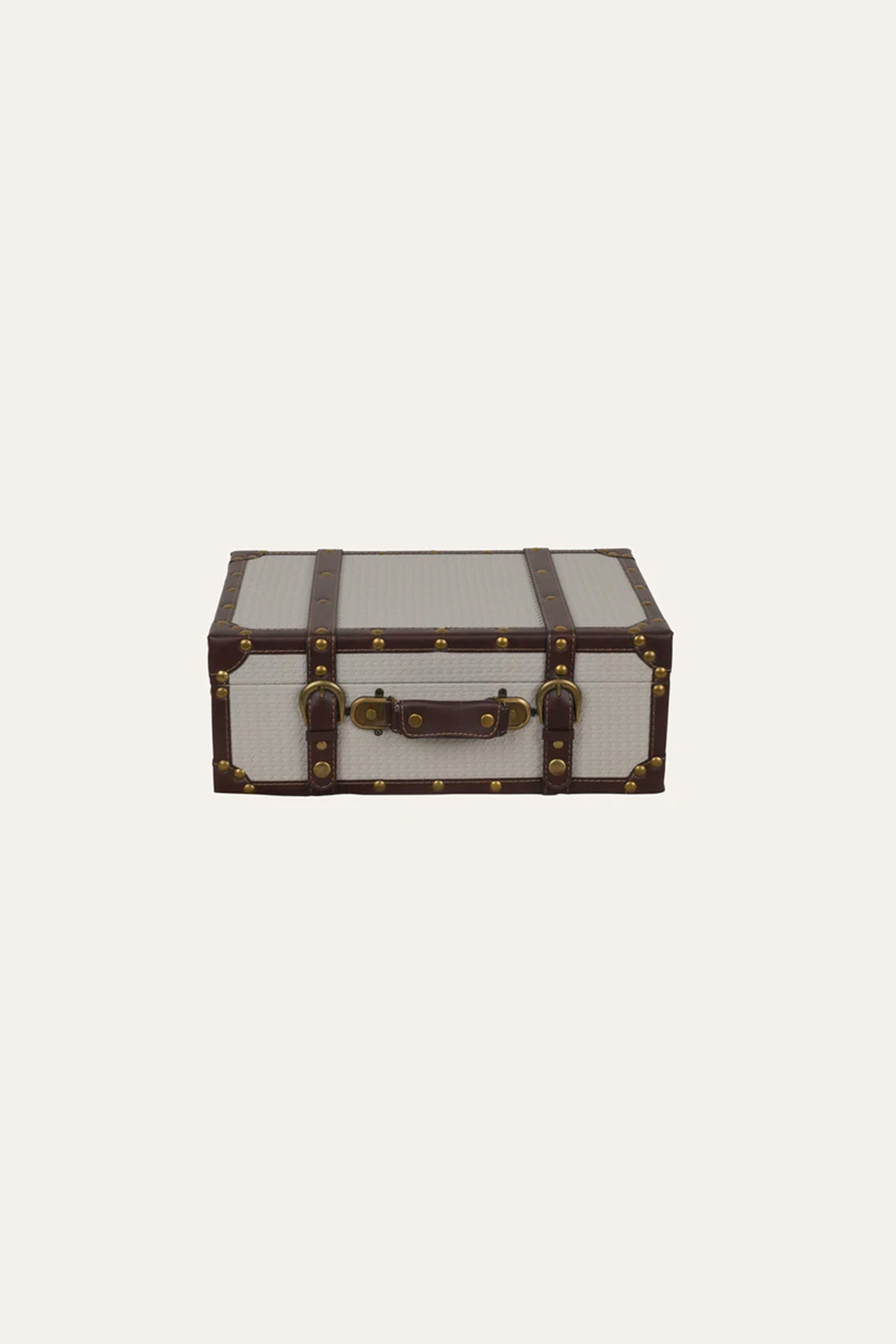 Vintage Trunk Style Storage Box - Small