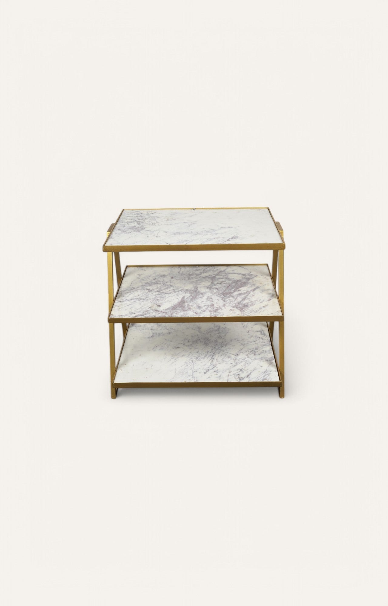 Marble & Gold Metal Shelve