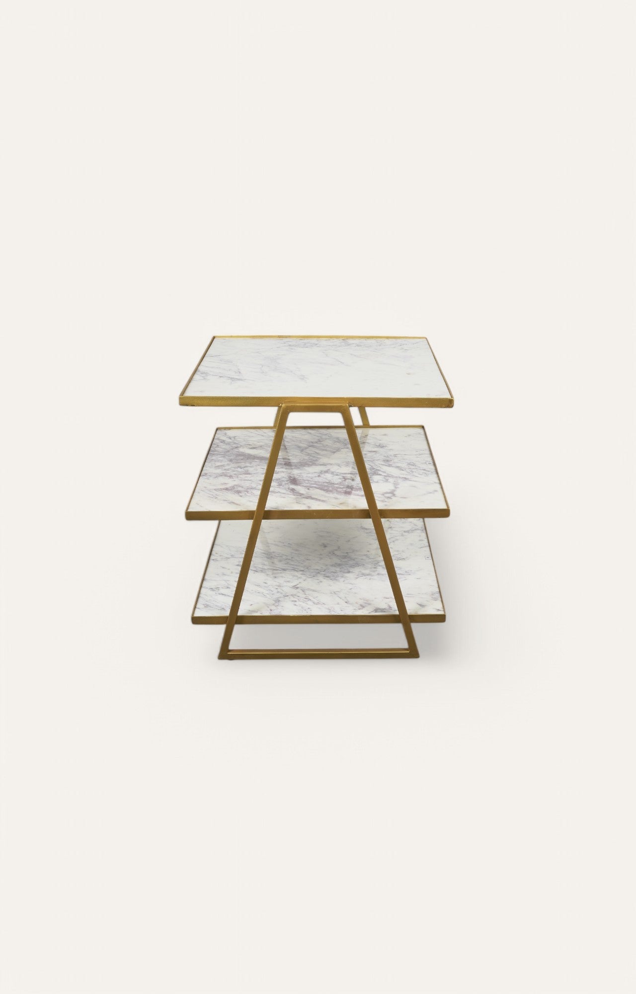 Marble & Gold Metal Shelve