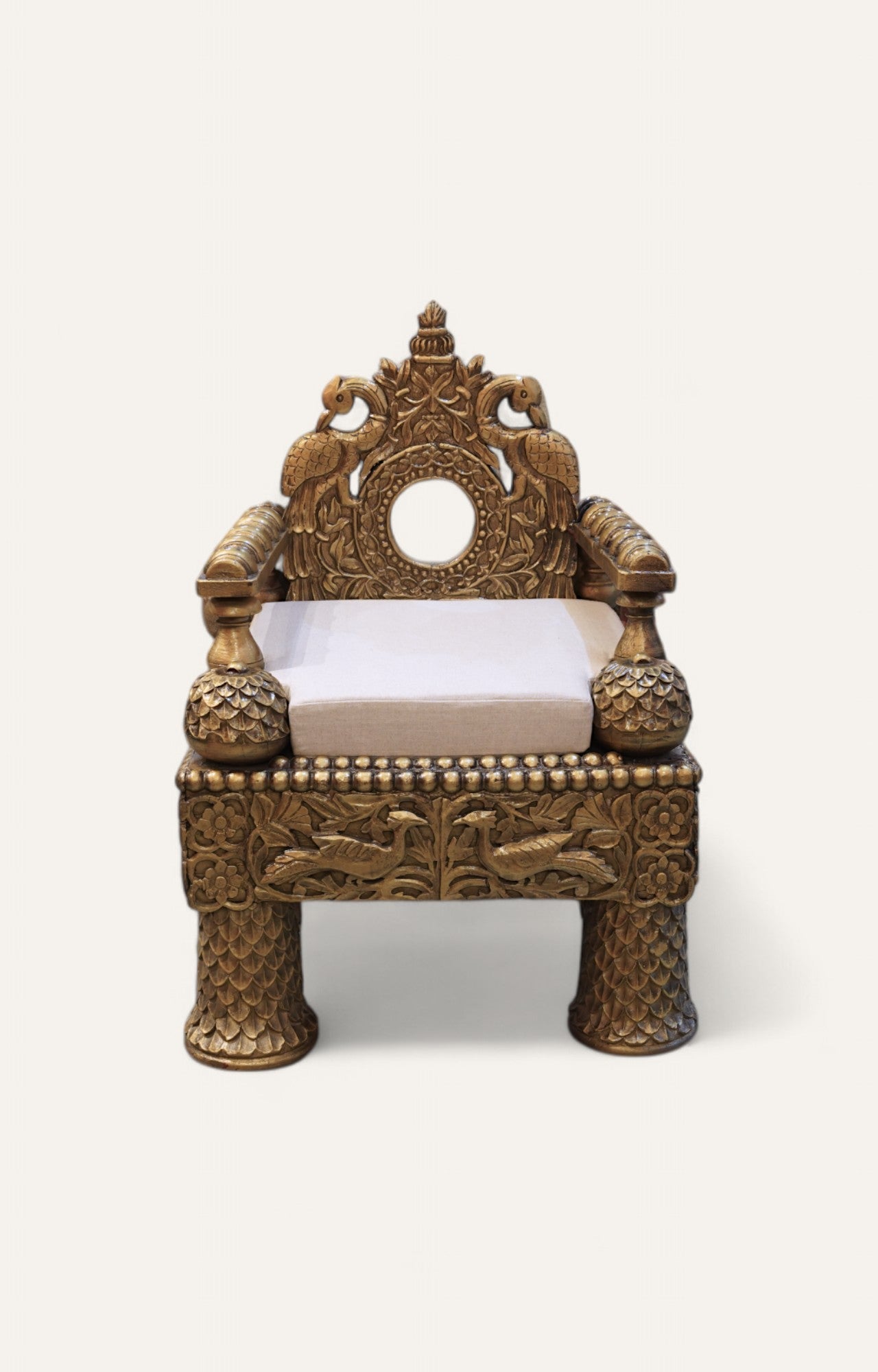 Hand Carved Arm Chair