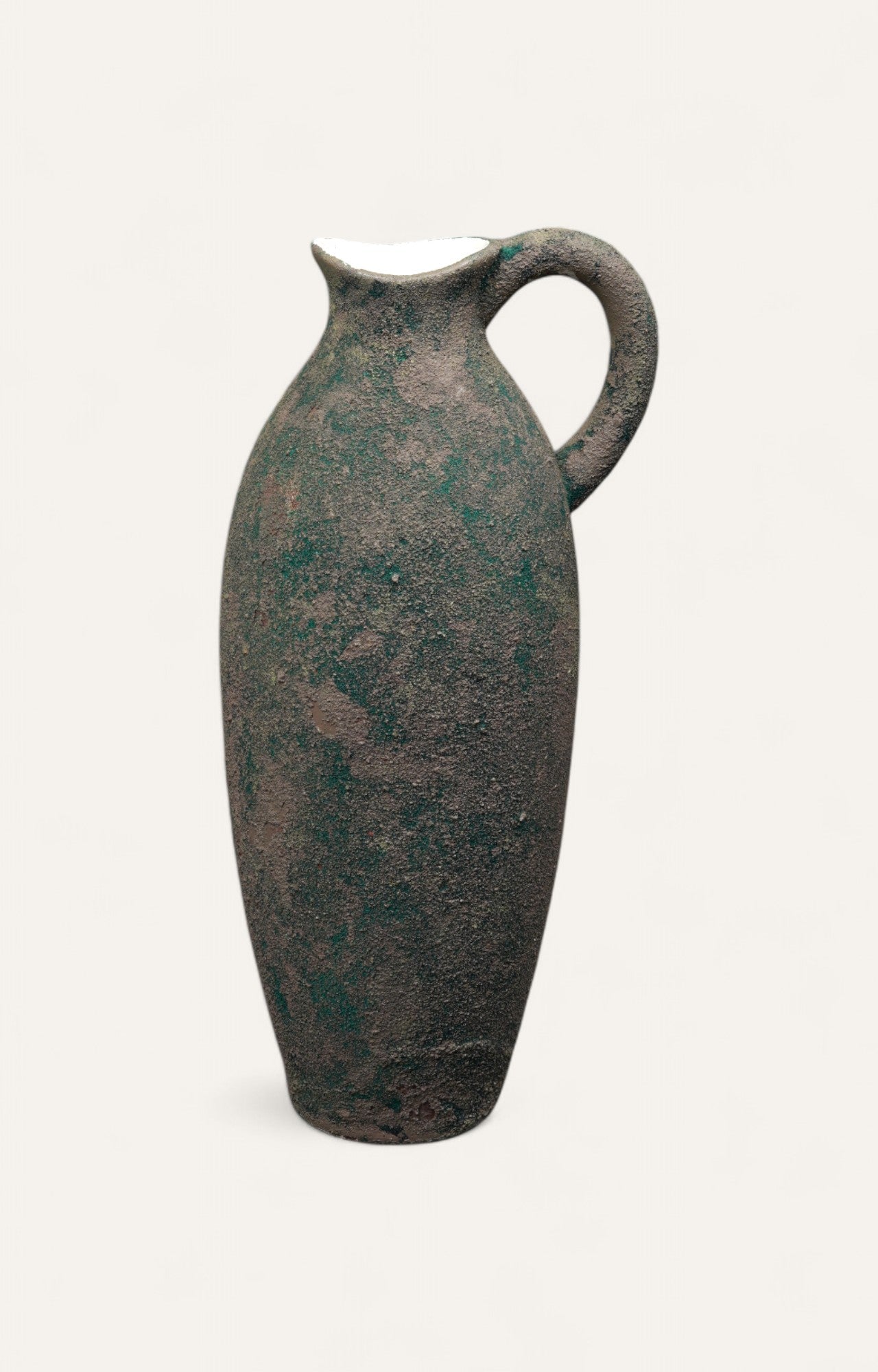 Rustic Textured Ceramic Jug