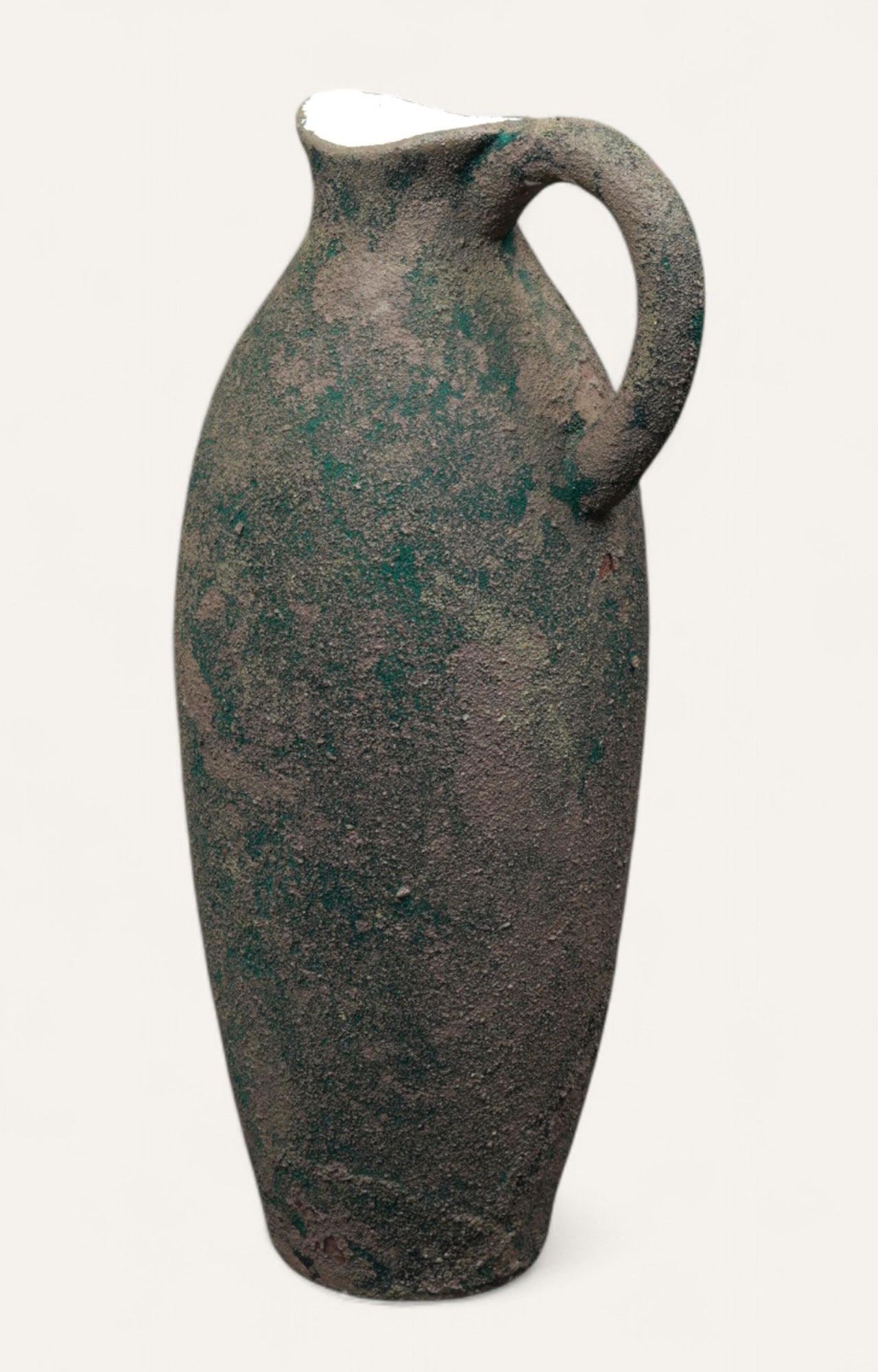 Rustic Textured Ceramic Jug