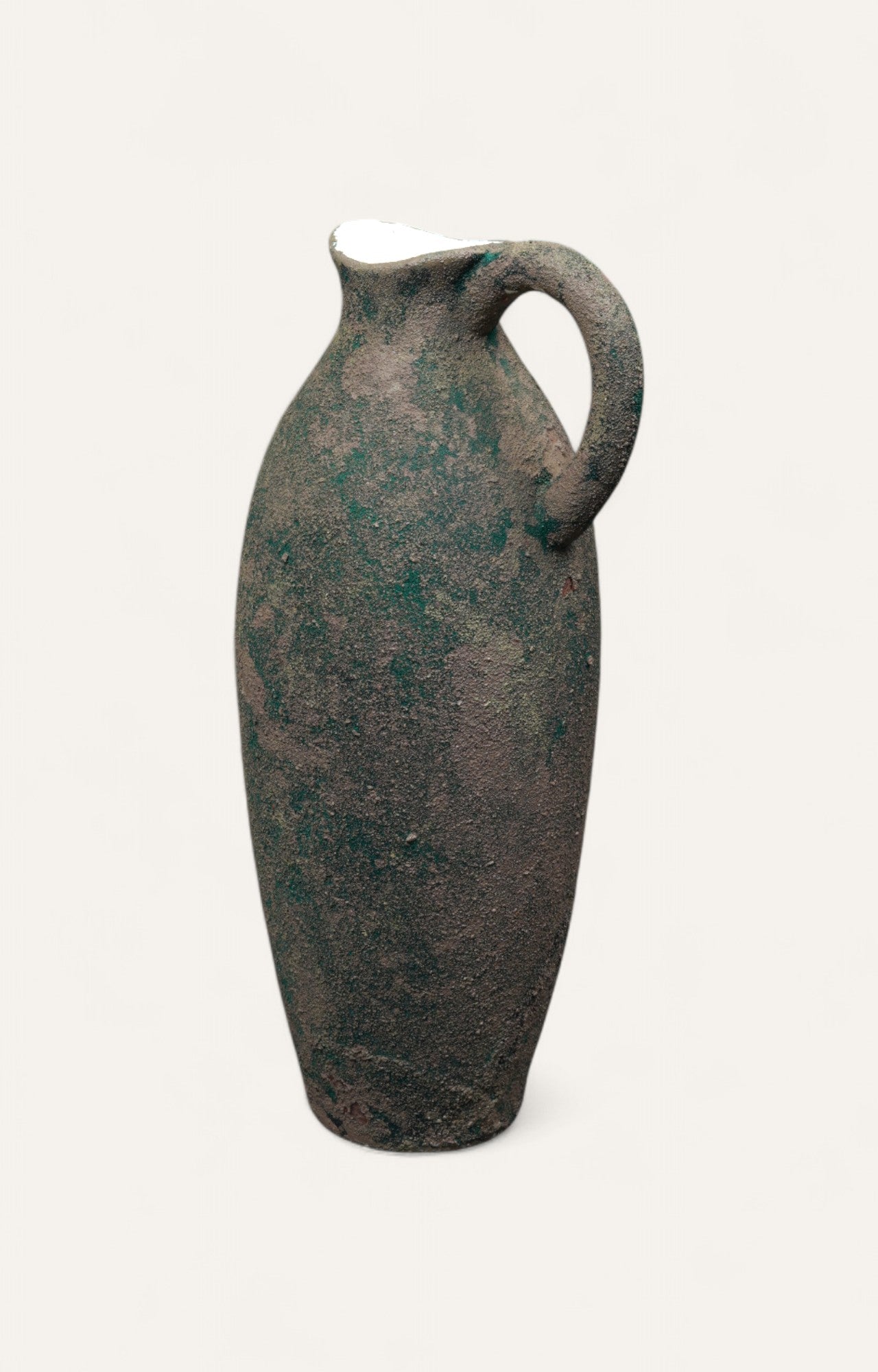 Rustic Textured Ceramic Jug