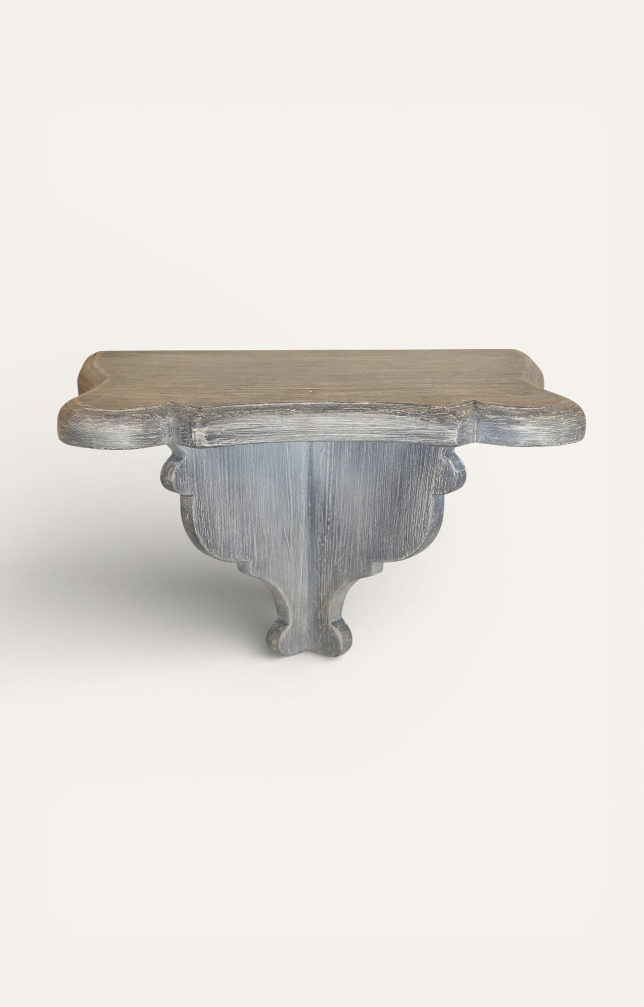 Grey Wooden Wall Bracket