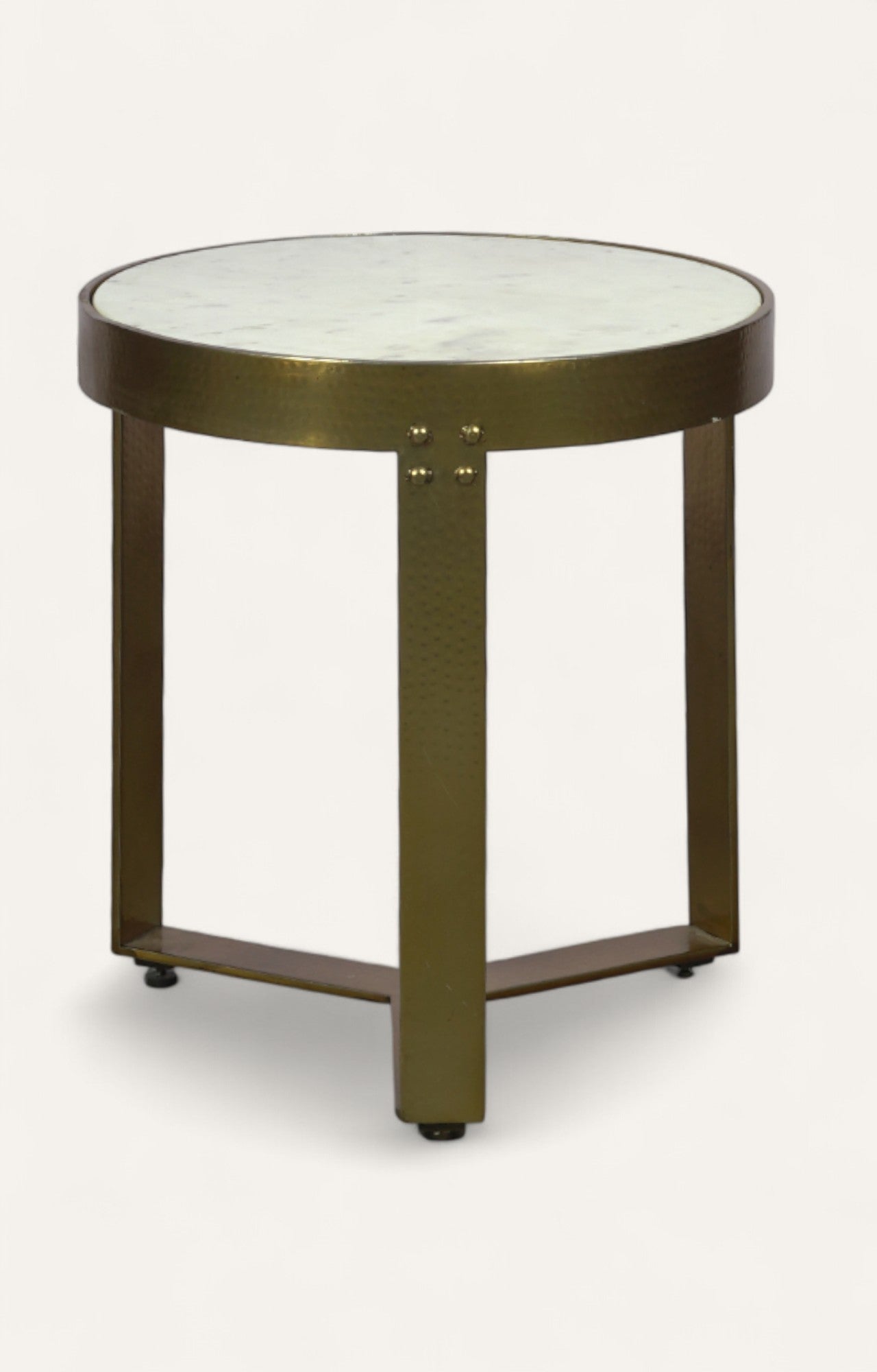 Marble top side table