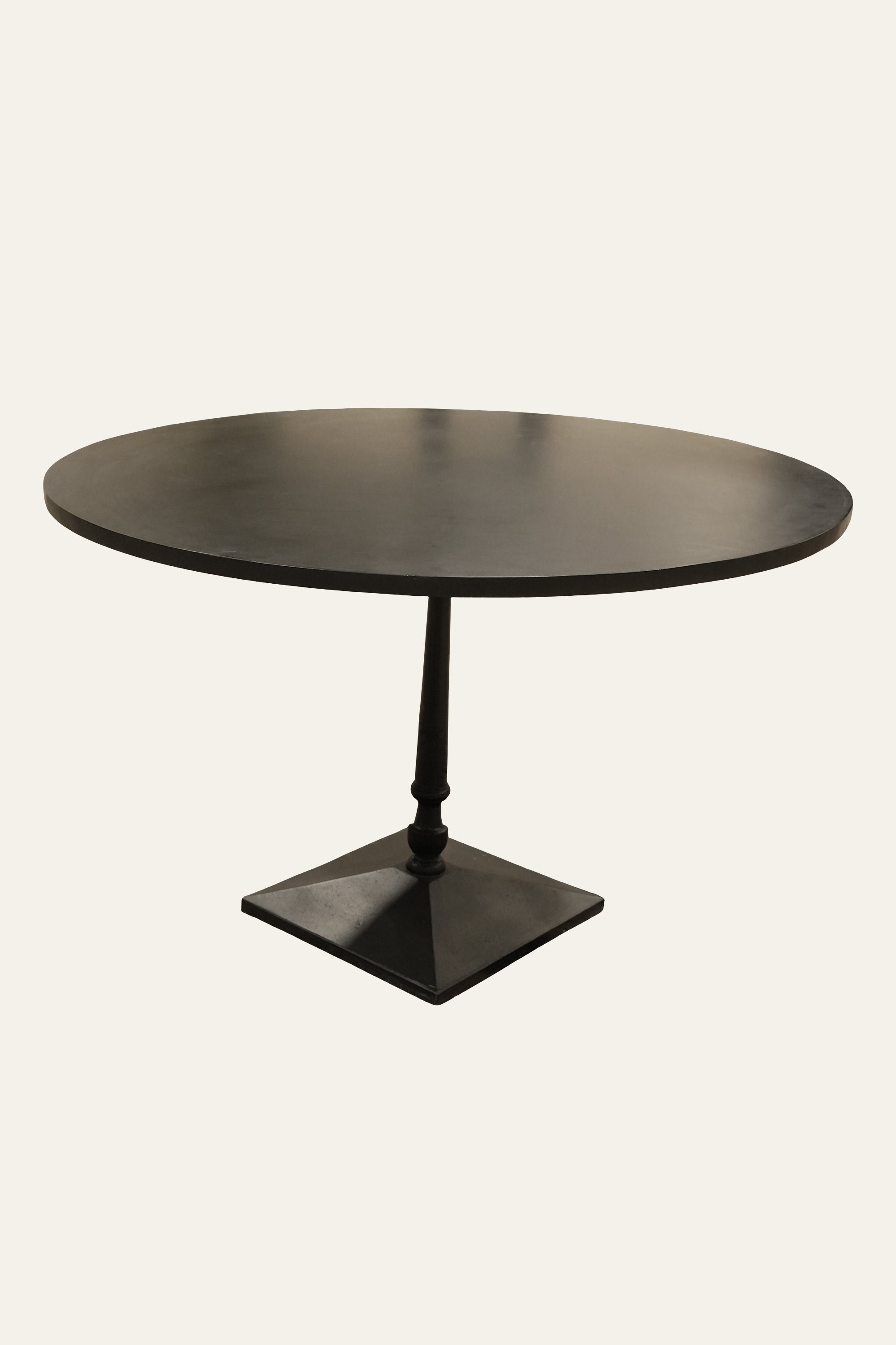 Cafe Style Round Dining Table for Compact Spaces