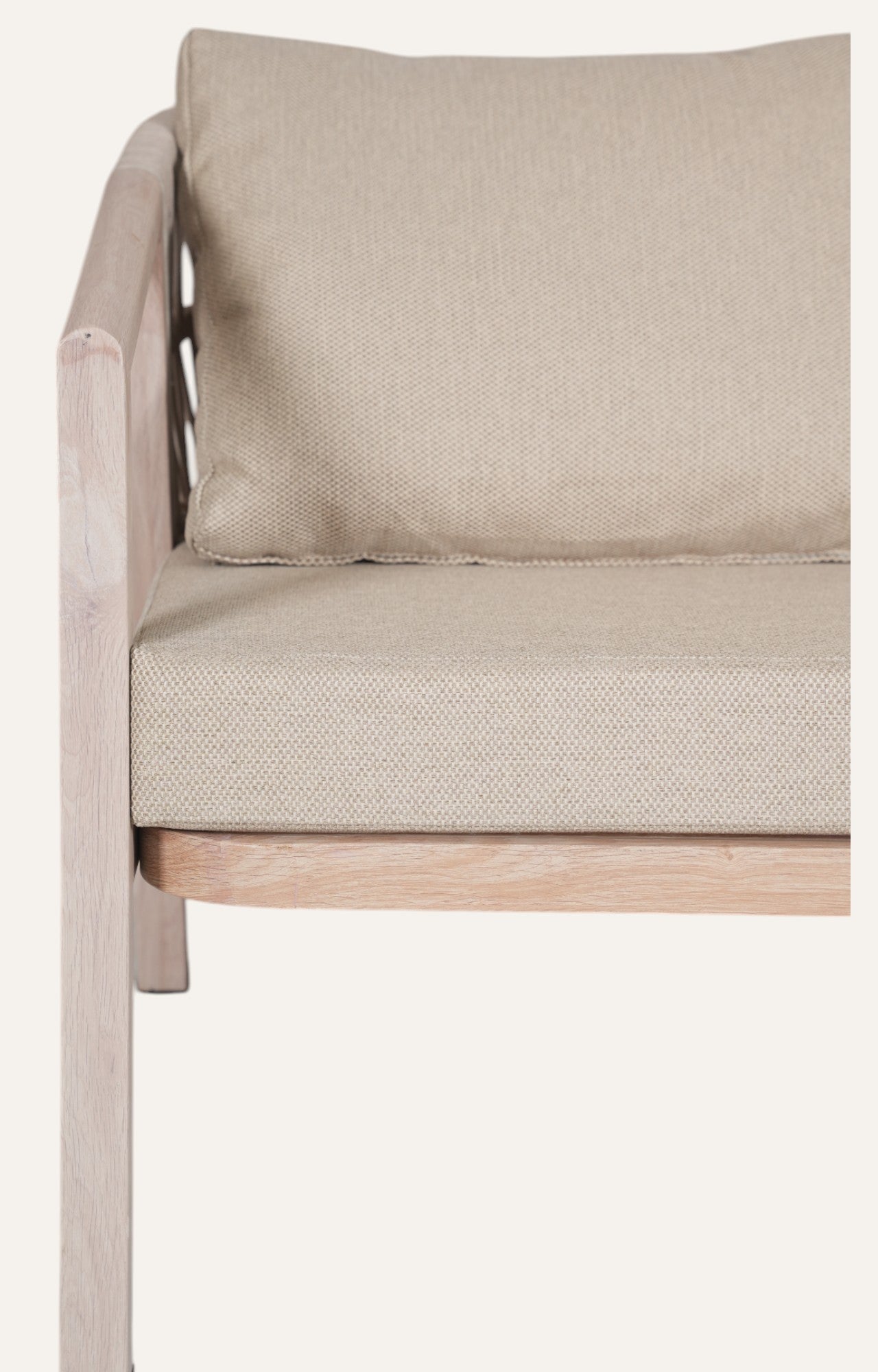 Minimal  Wooden 2-Seater Sofa