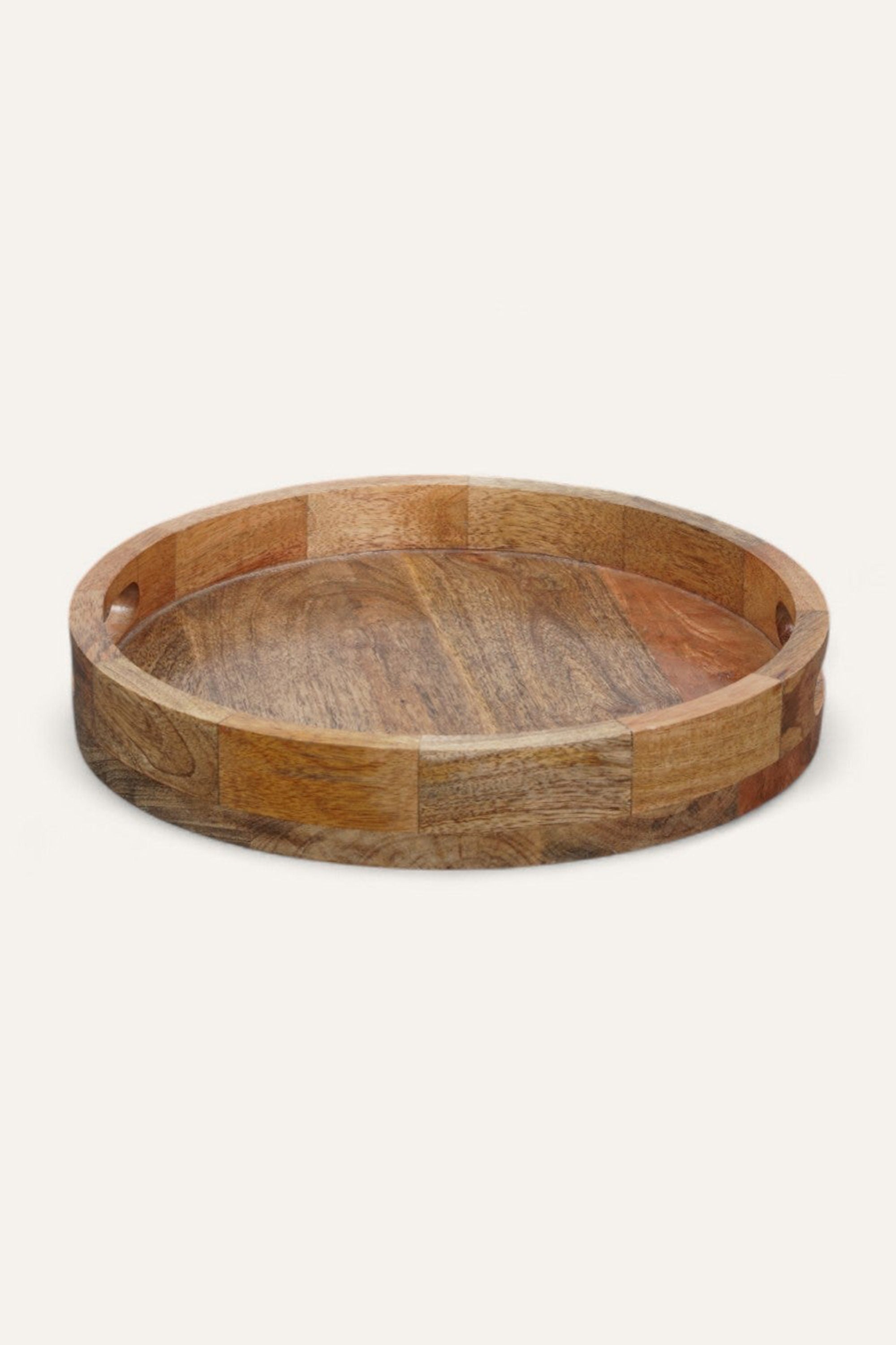 Contour Edge Mango Wood Tray
