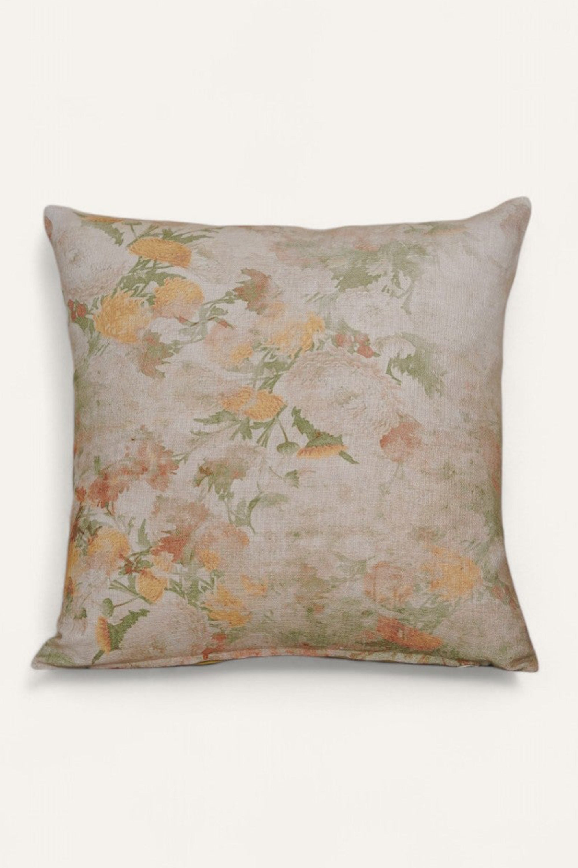 Pastel Blossom Cotton Cushion Cover