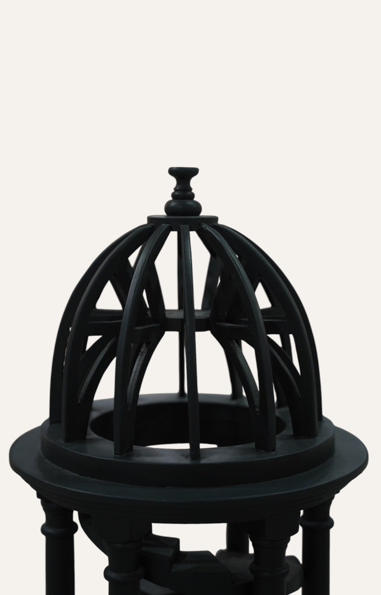 Renowned Spiraled Staircase Replica of French Domed Tower