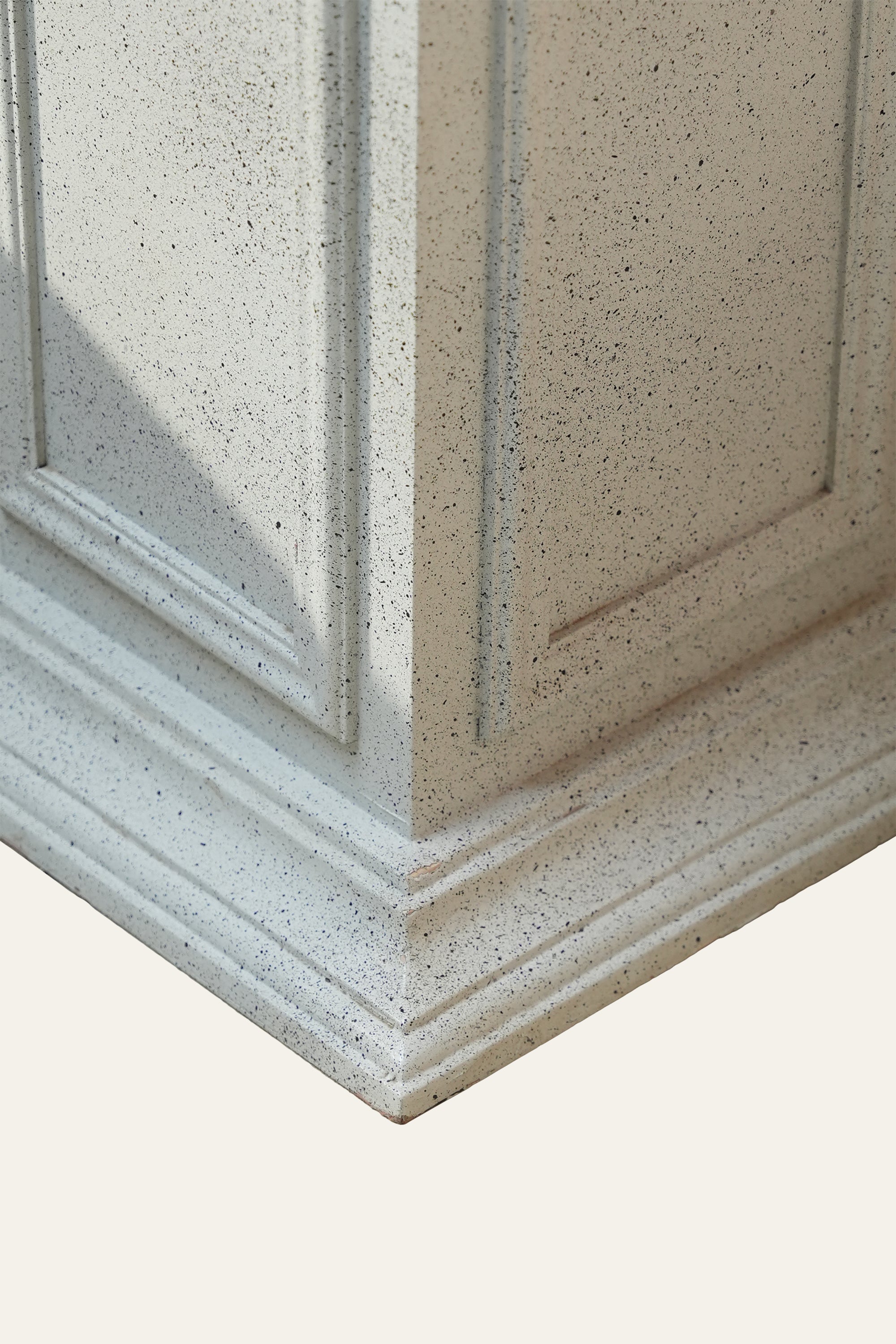 White Display Plinth Stand for Sculptures, Vases & Home Decor