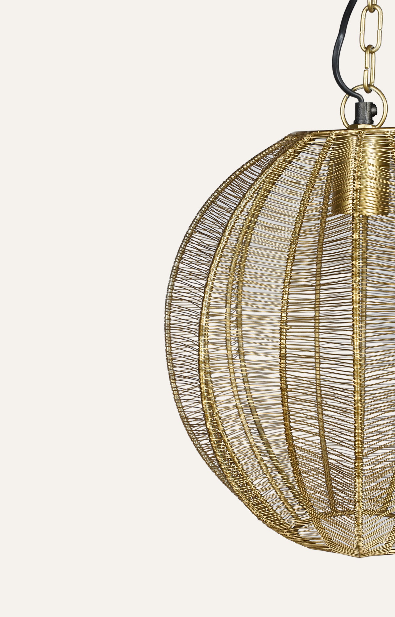 Modern Industrial Wire Pendant Lamp