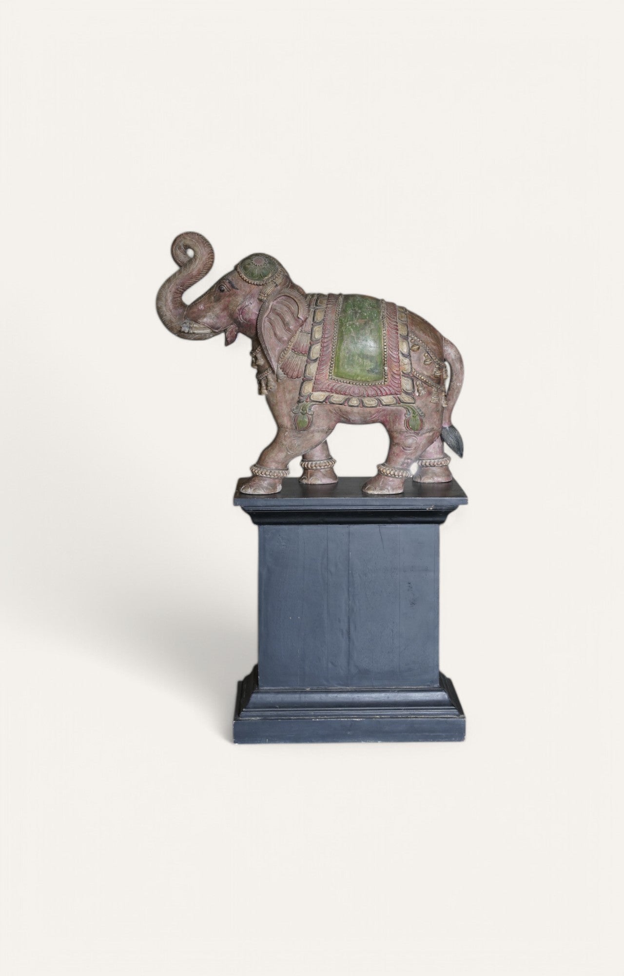 Elephant Sculpture With Base