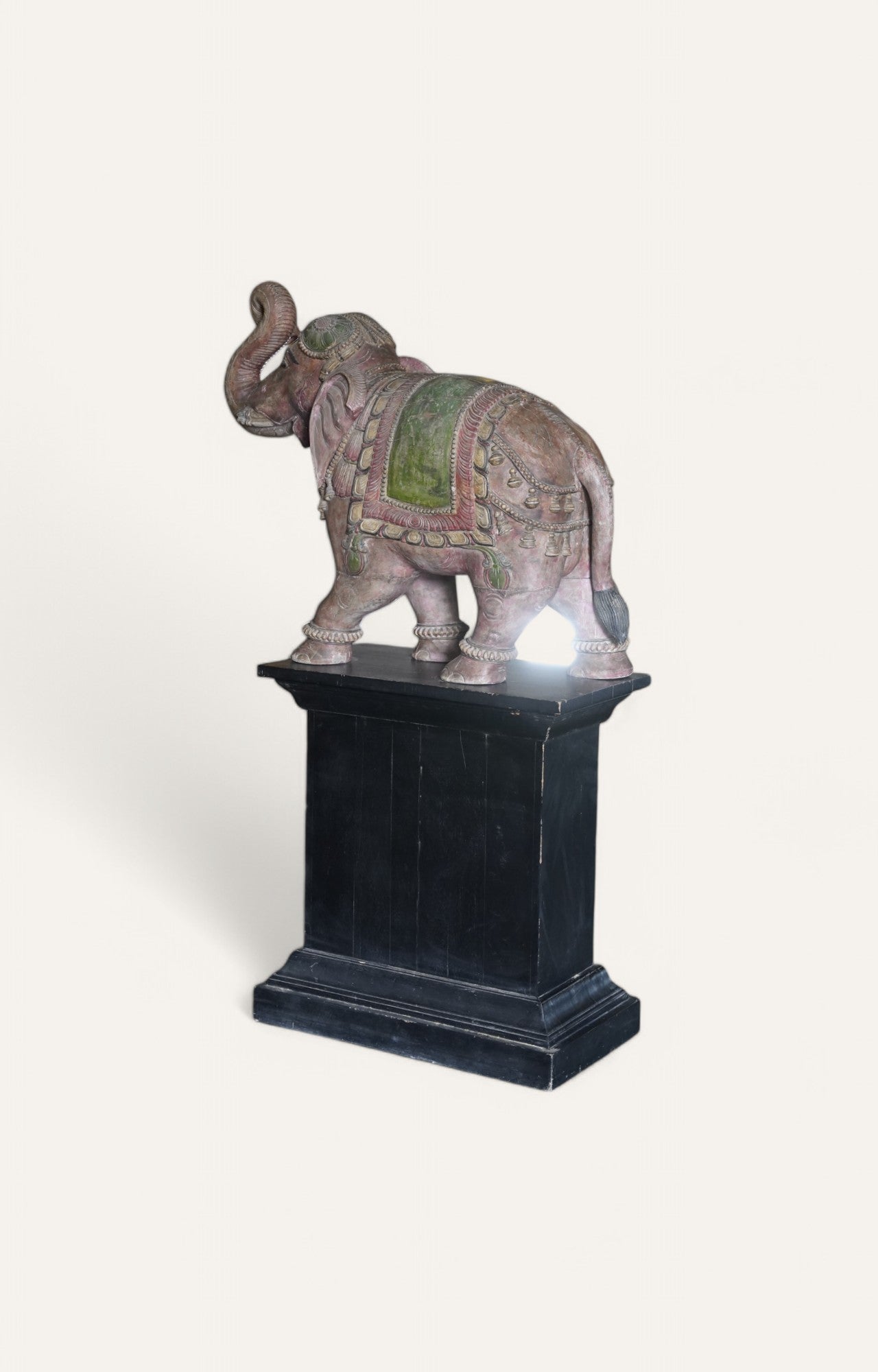 Elephant Sculpture With Base