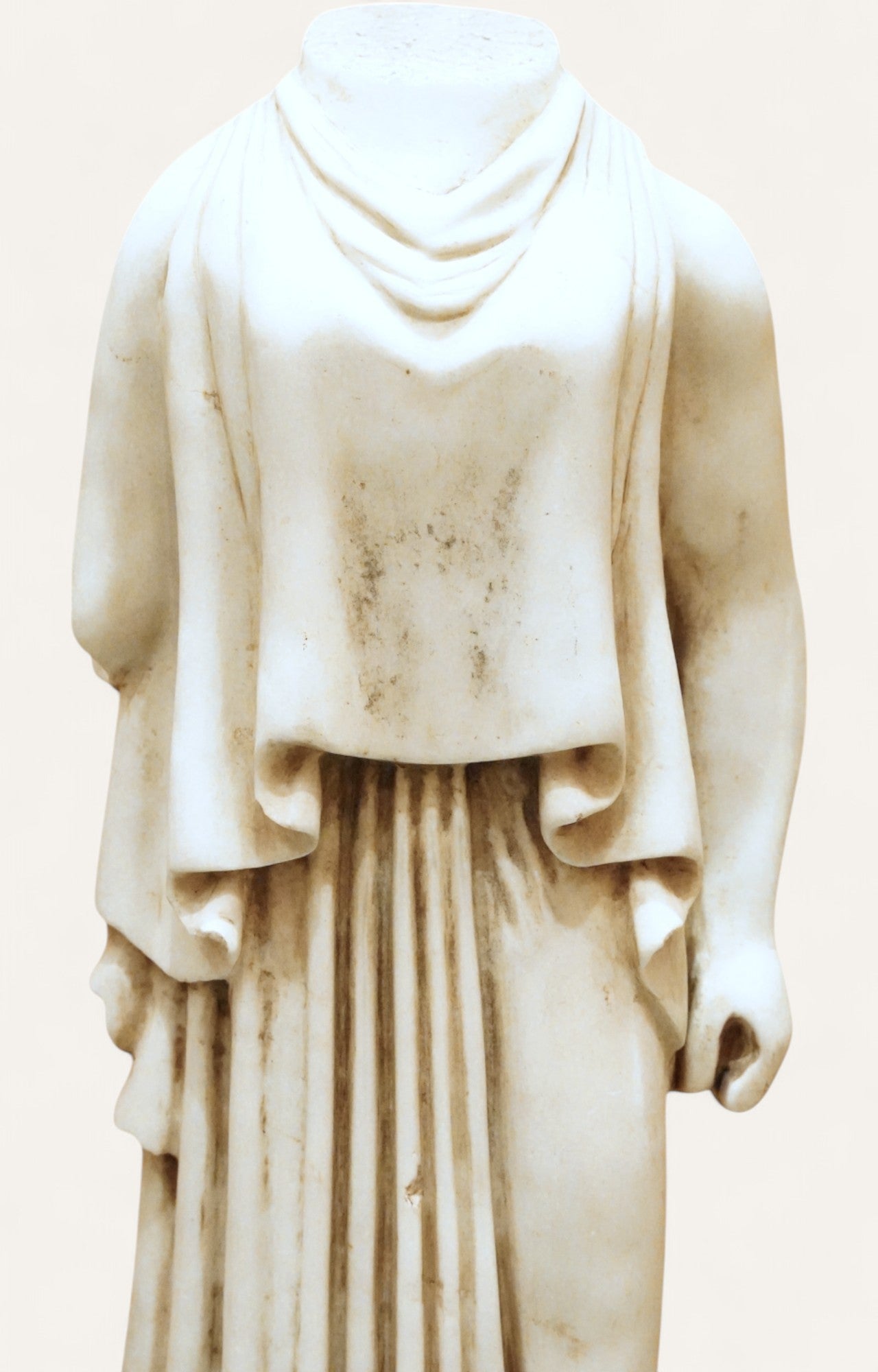 Female Peplos Statue in Greek Style