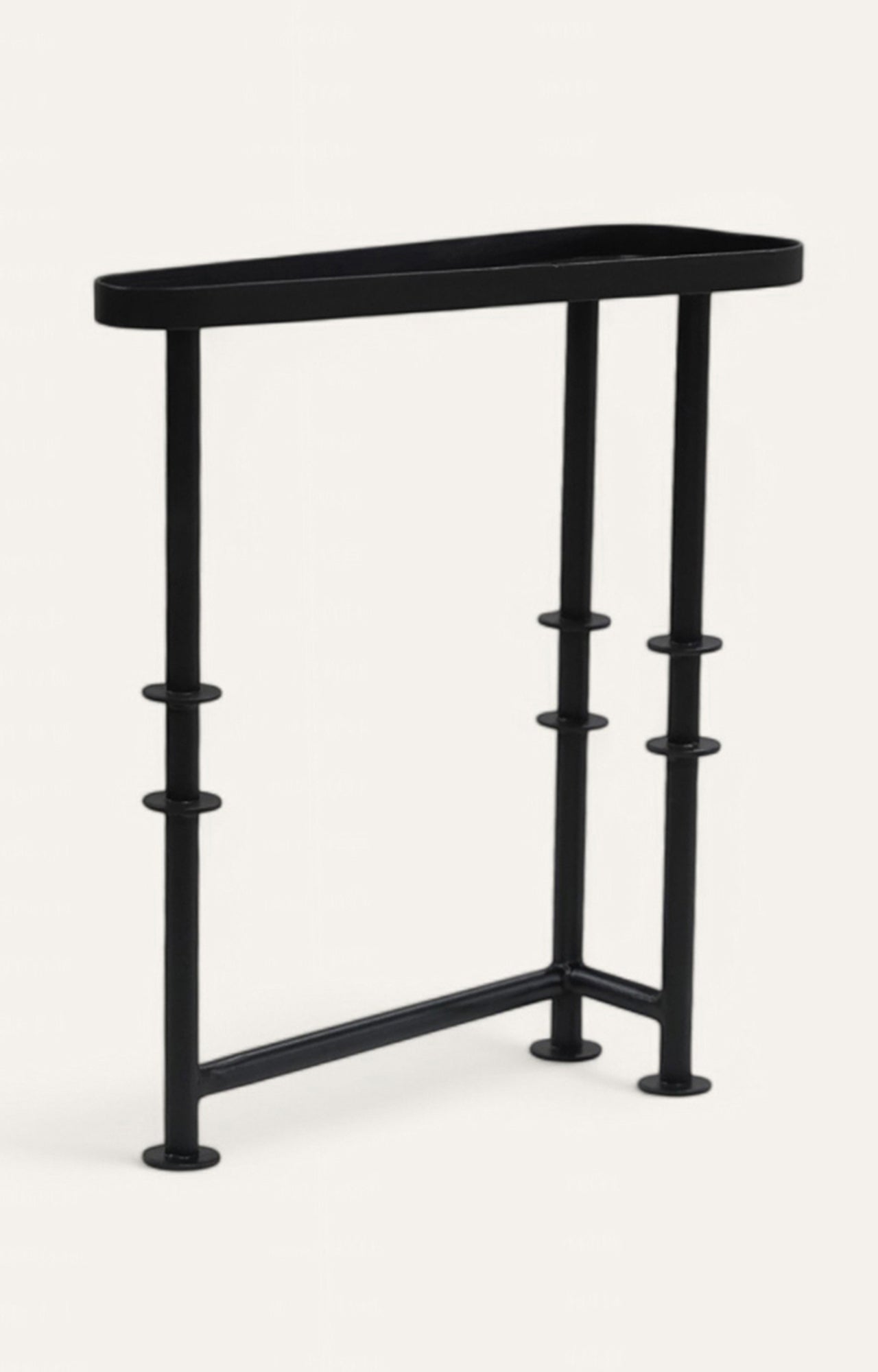 Sculptural Metal Side Tables