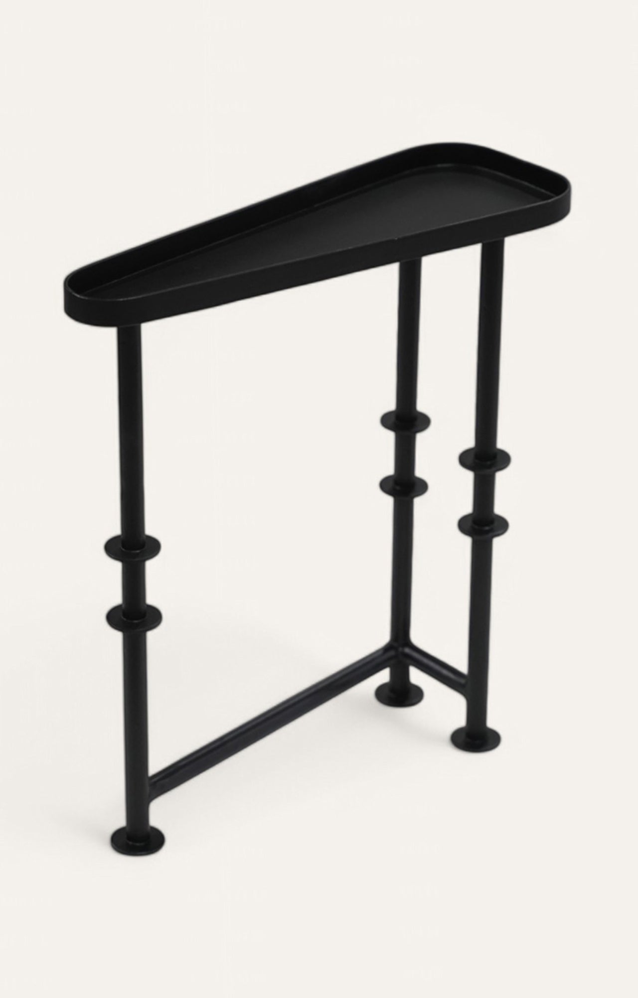 Sculptural Metal Side Tables