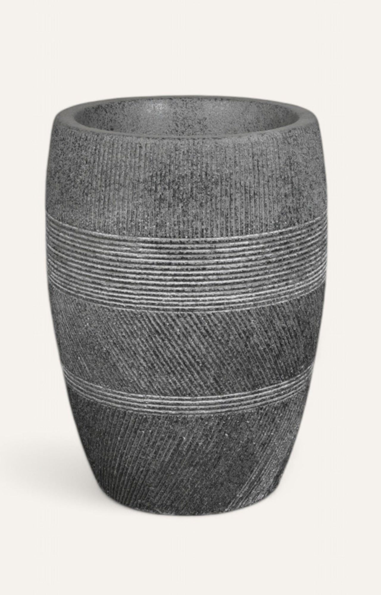 Sanded Texture Round Planter – Small