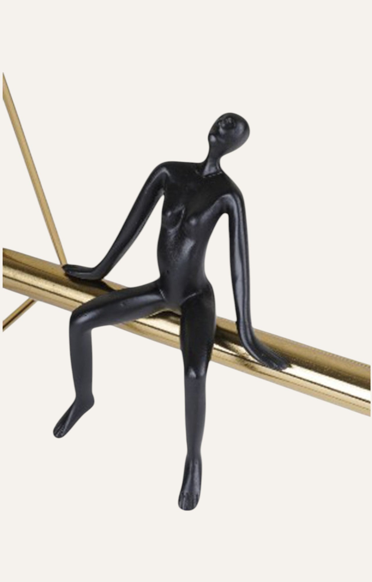 The Golden Swing Modern Décor – Set of 2