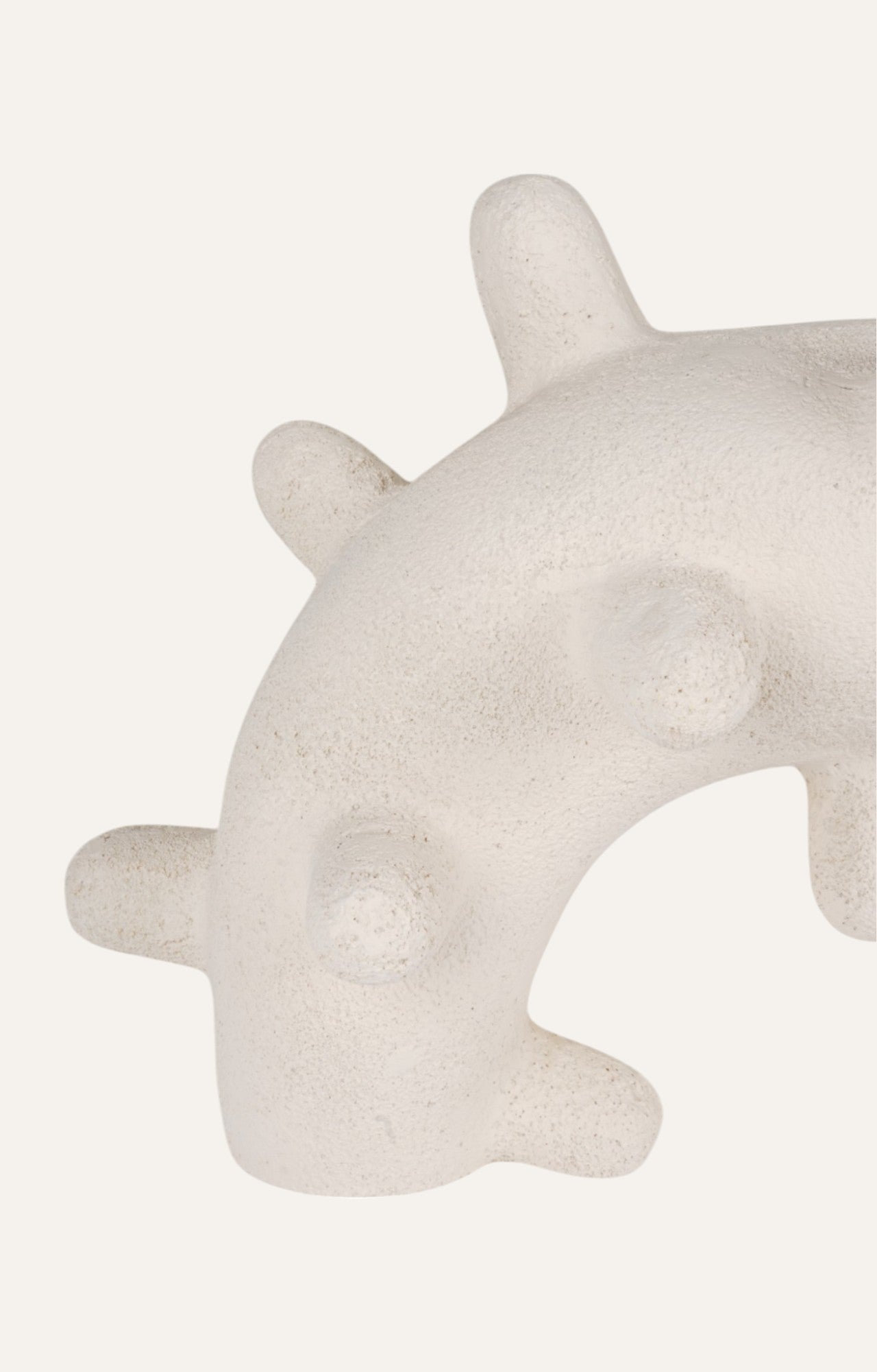 Abstract Handmade Paper Mâché Décor