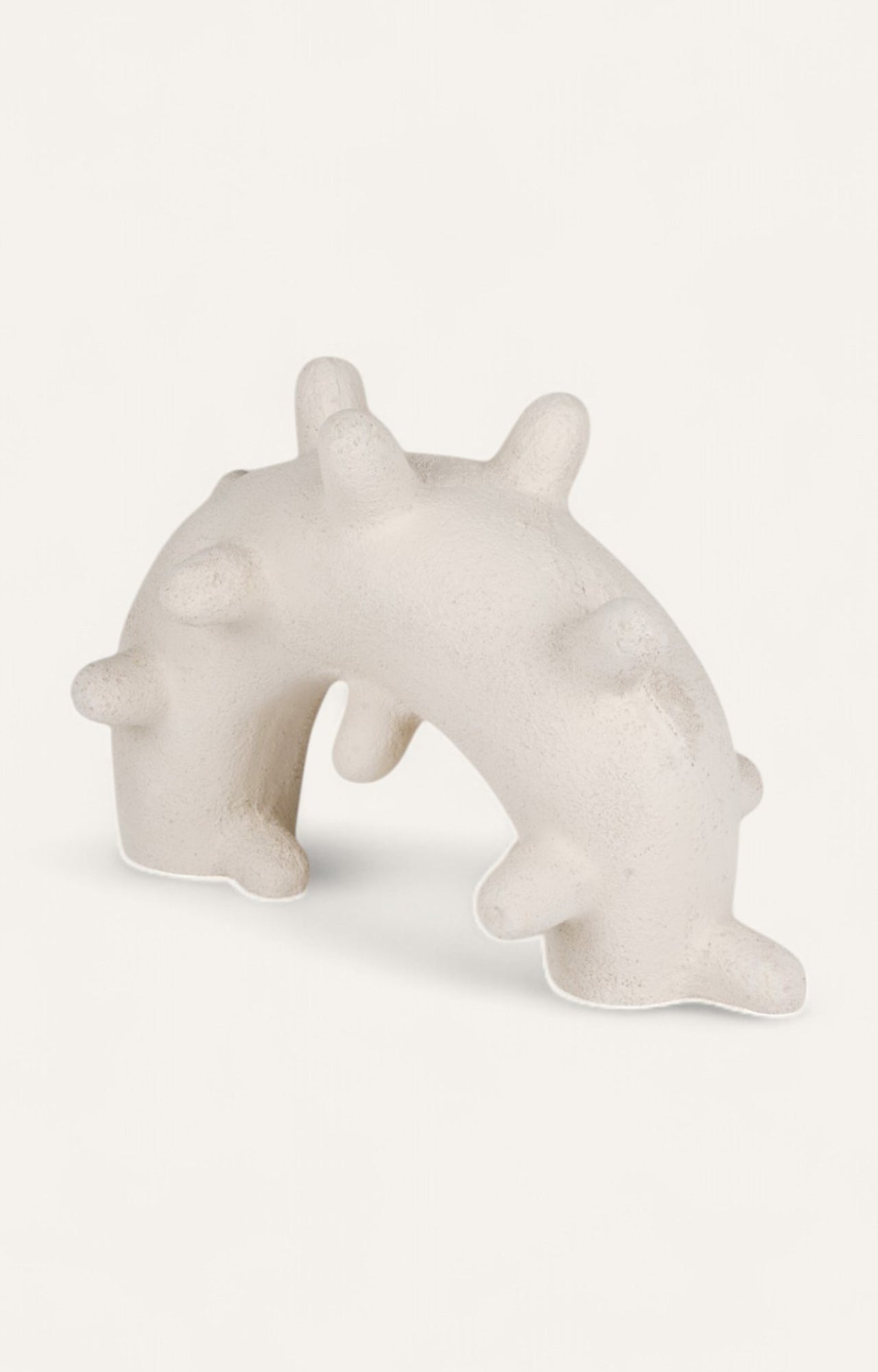 Abstract Handmade Paper Mâché Décor