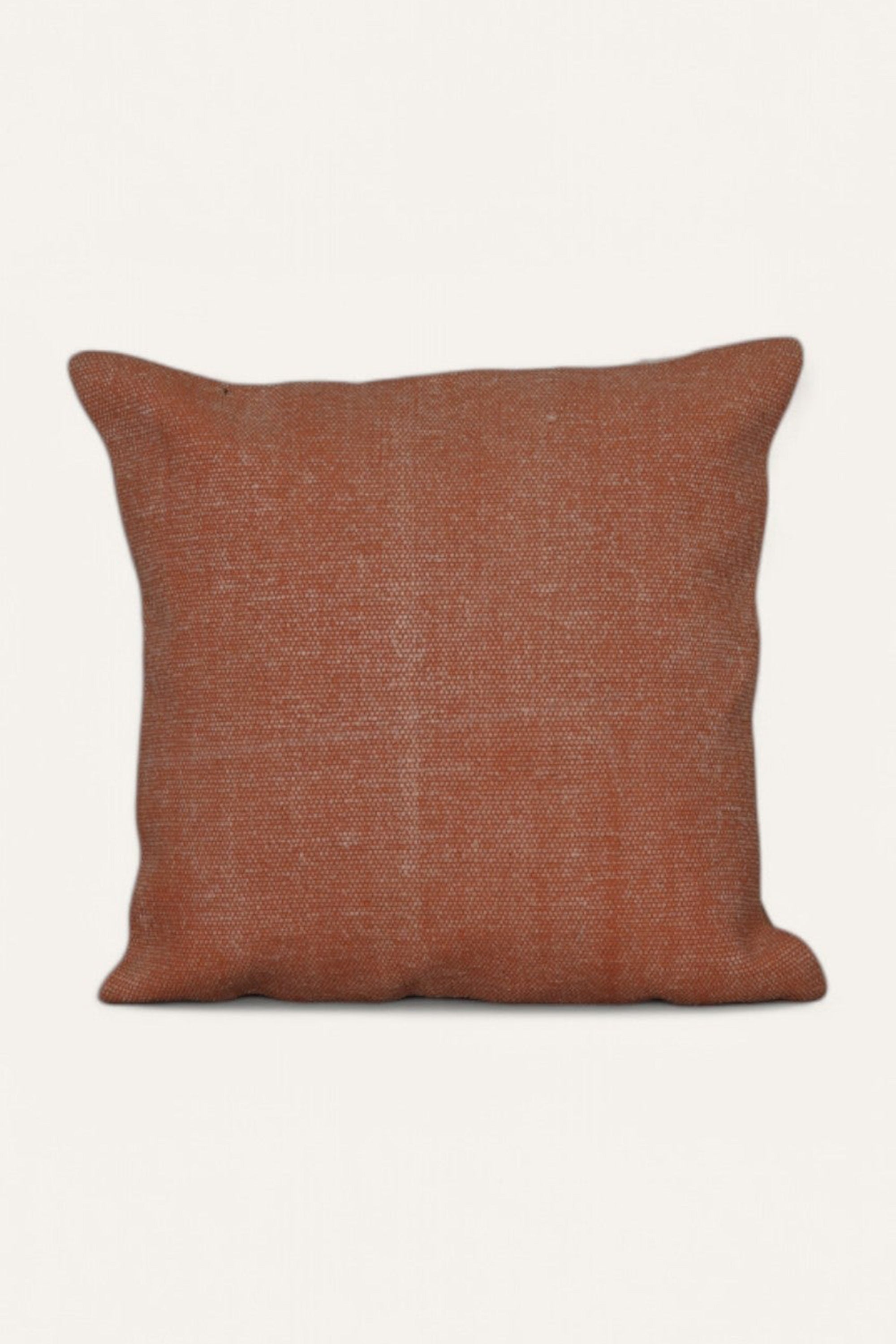 Monochromatic Orange Printed Cushion