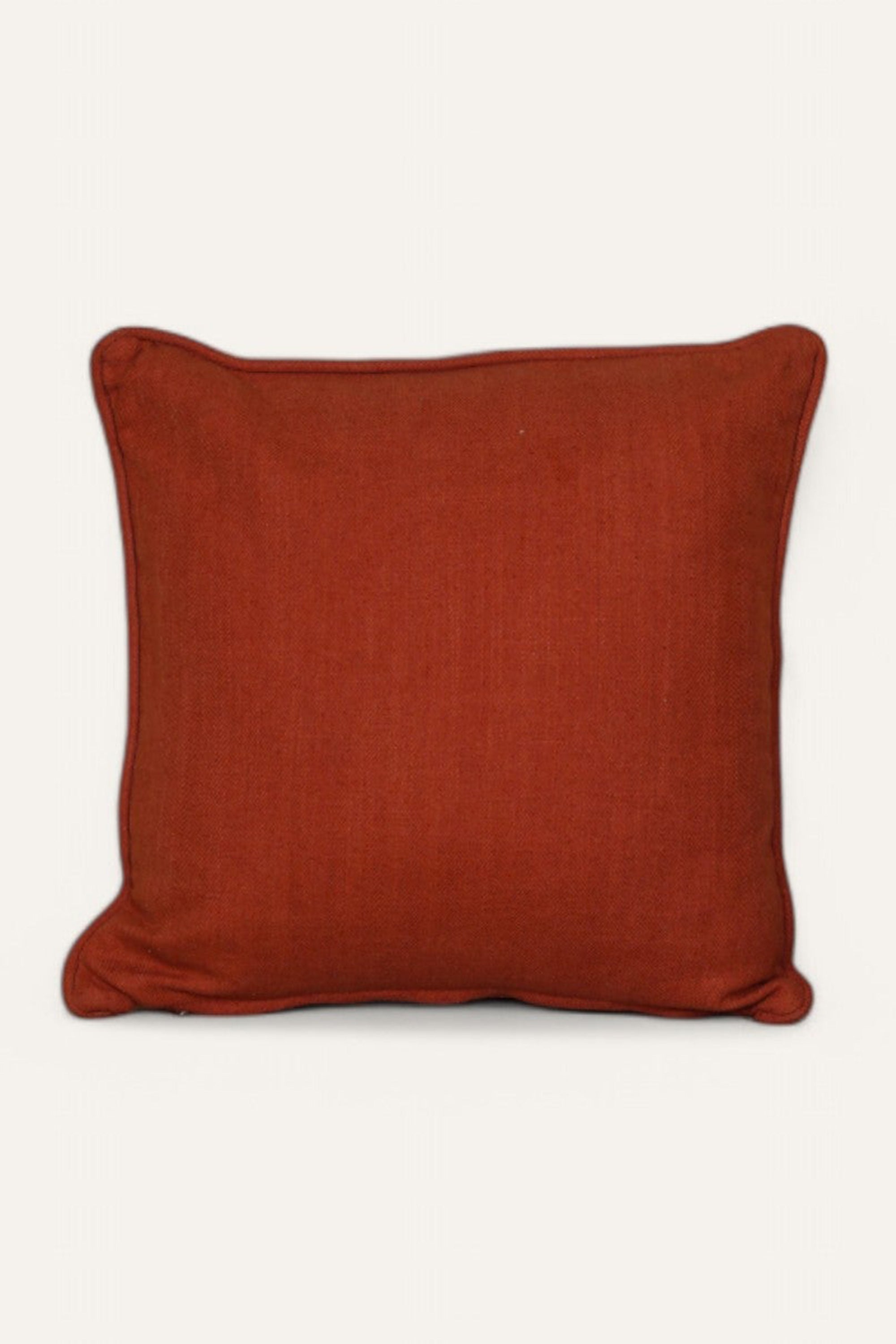 Monochromatic Red Printed Cushion