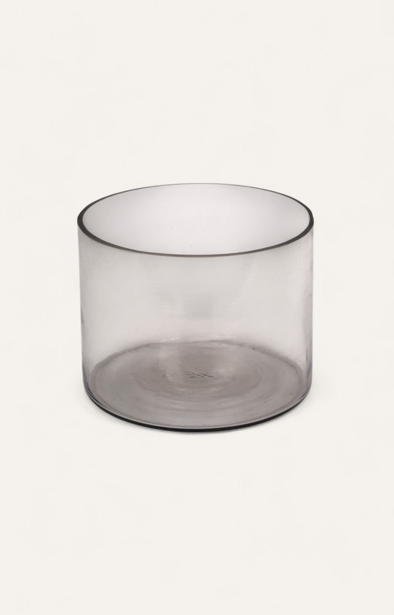 Minimalist Handblown Glass Cylinder Vase