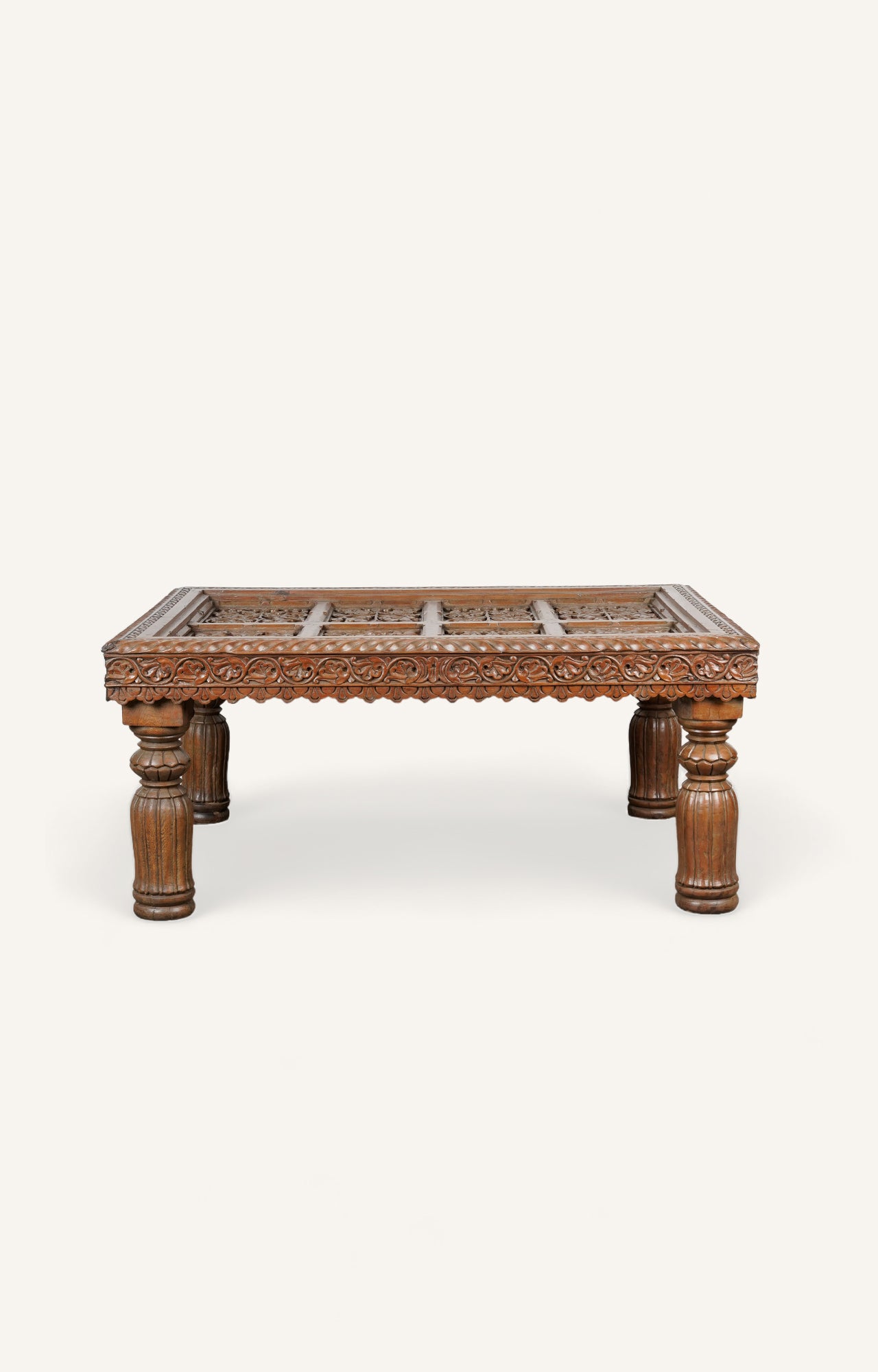 Wooden Handcarved Coffee table