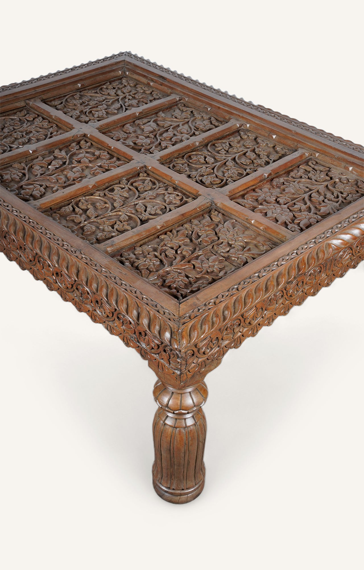 Wooden Handcarved Coffee table