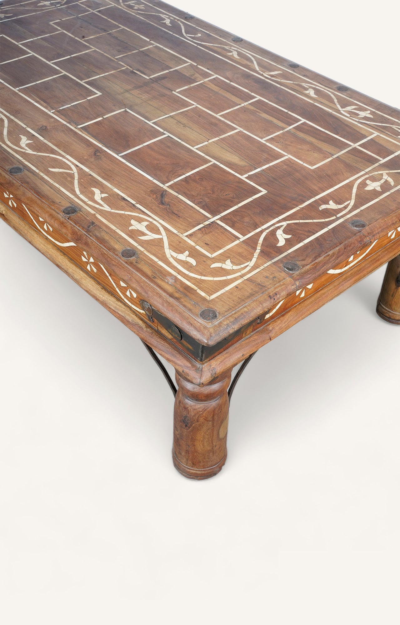 Vintage Indian Inlay coffee table