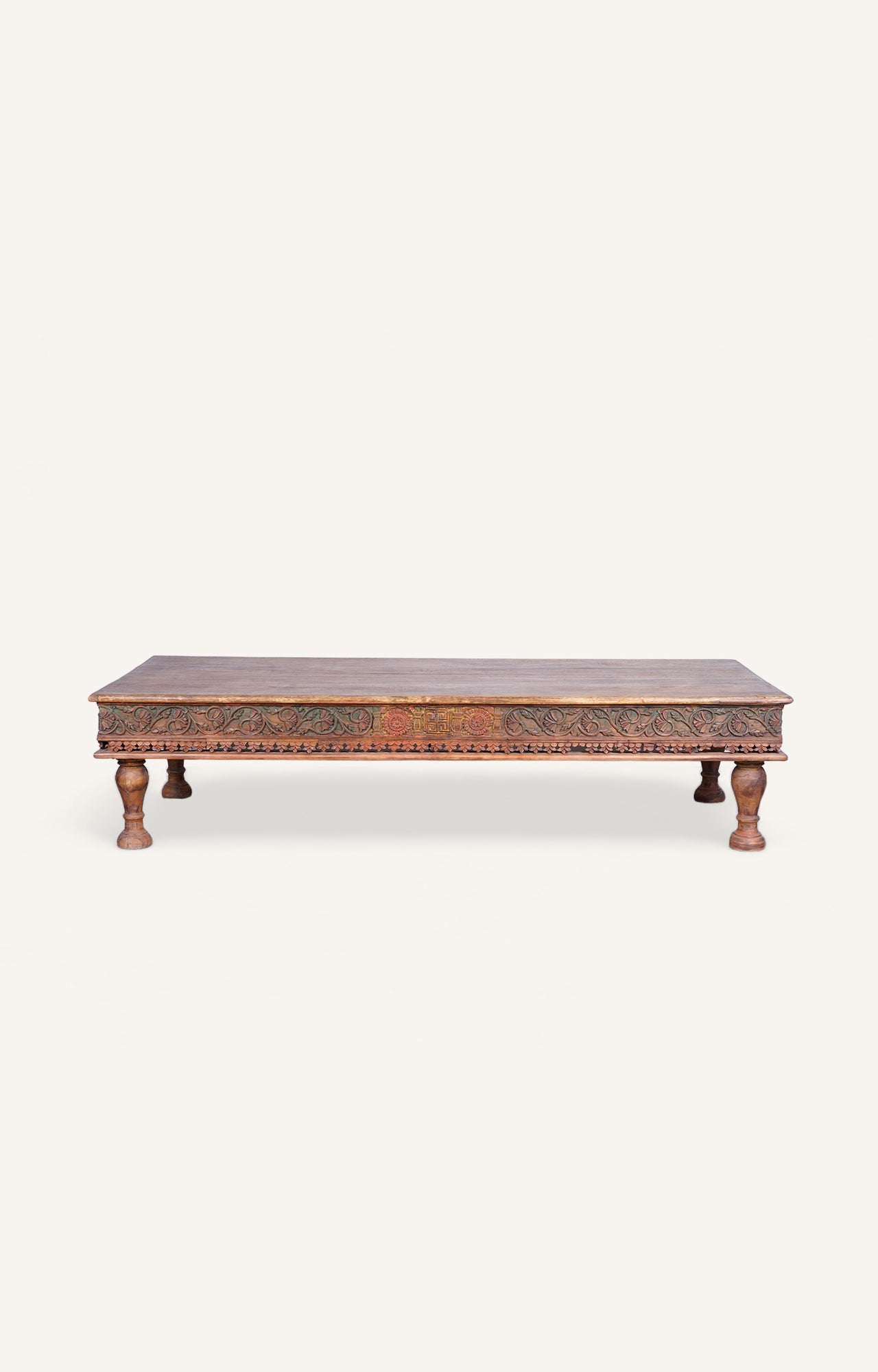 Large antique coffee table