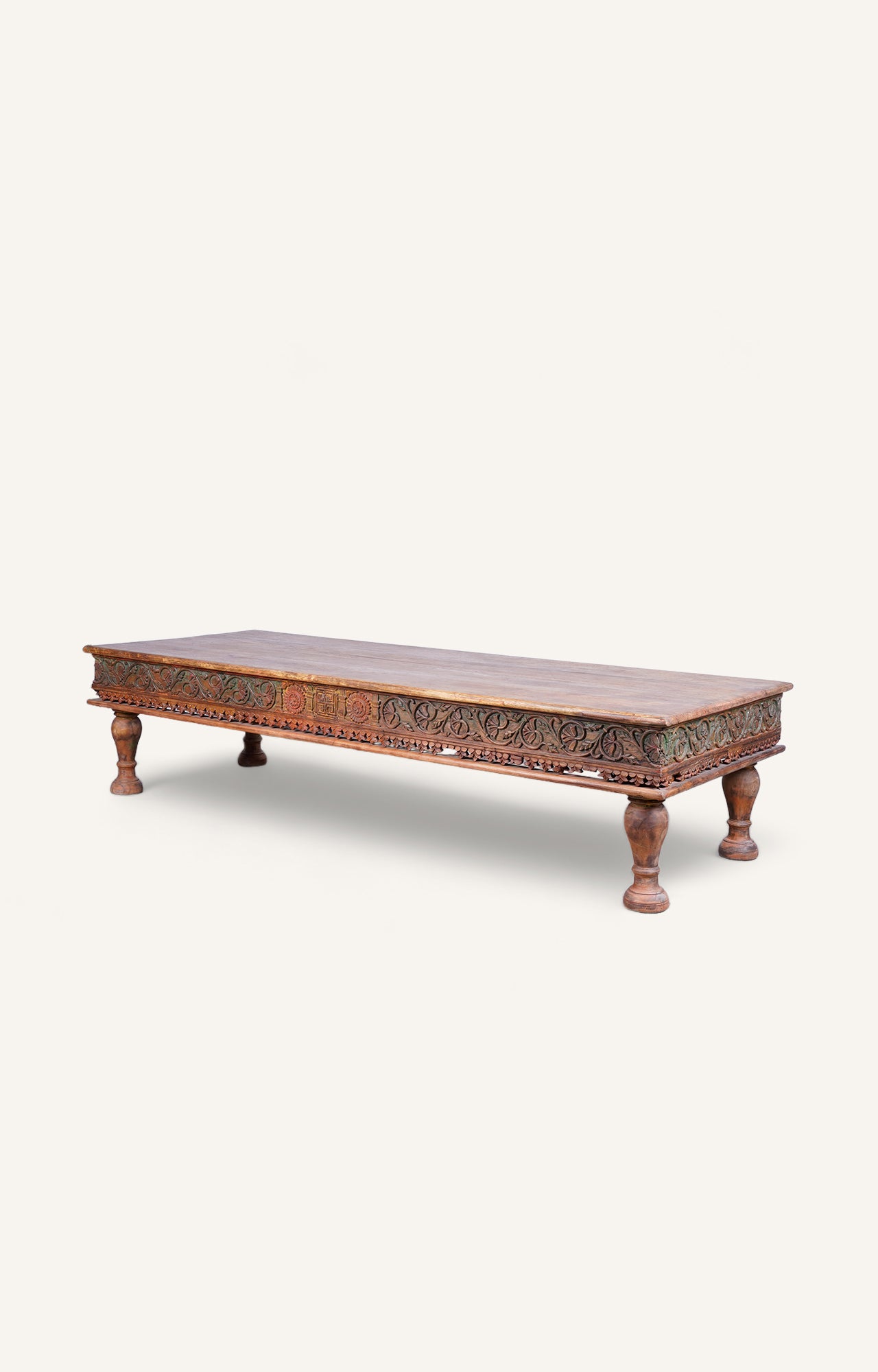 Large antique coffee table