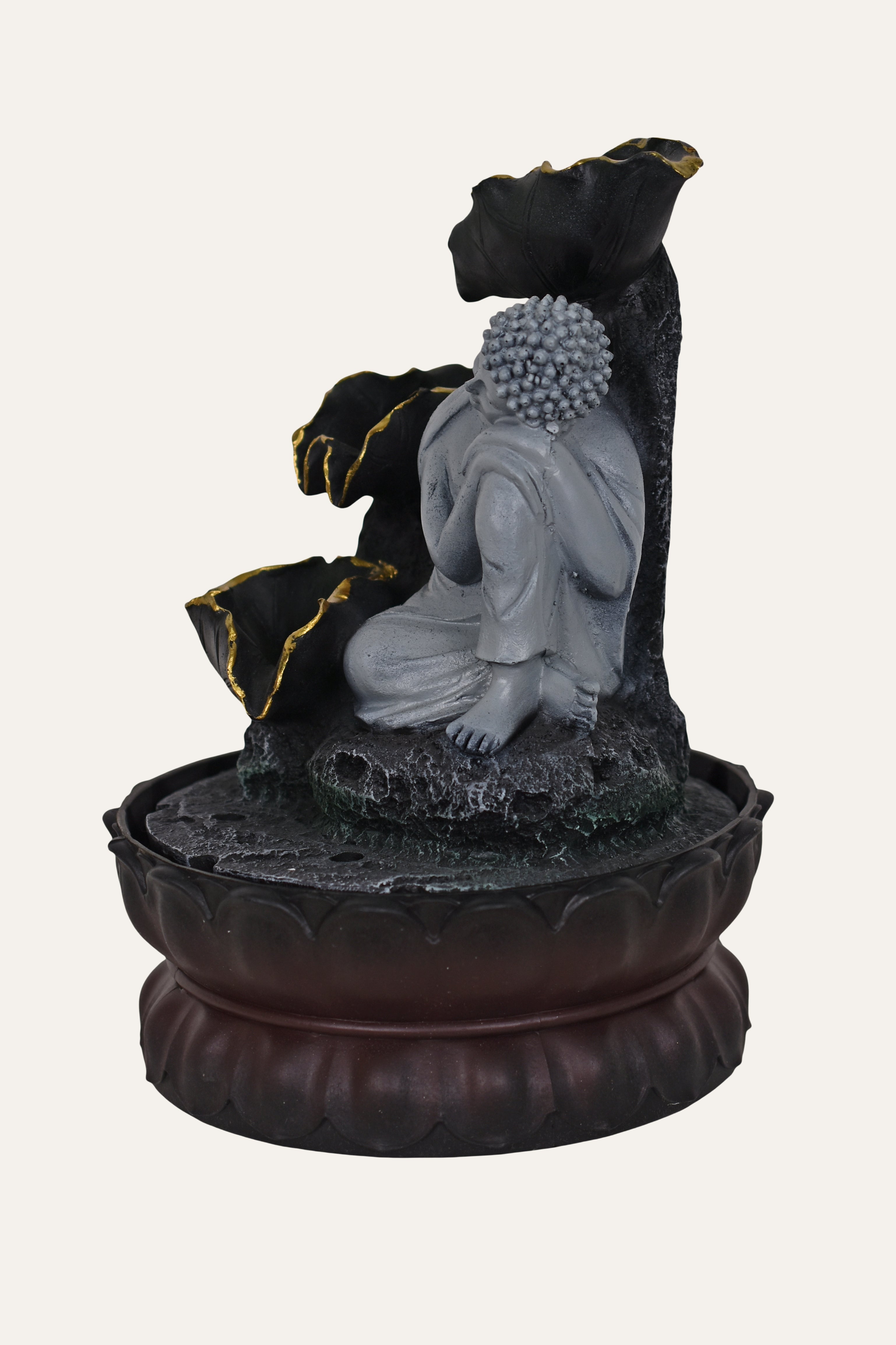 Serene Resting Buddha Water Fountain