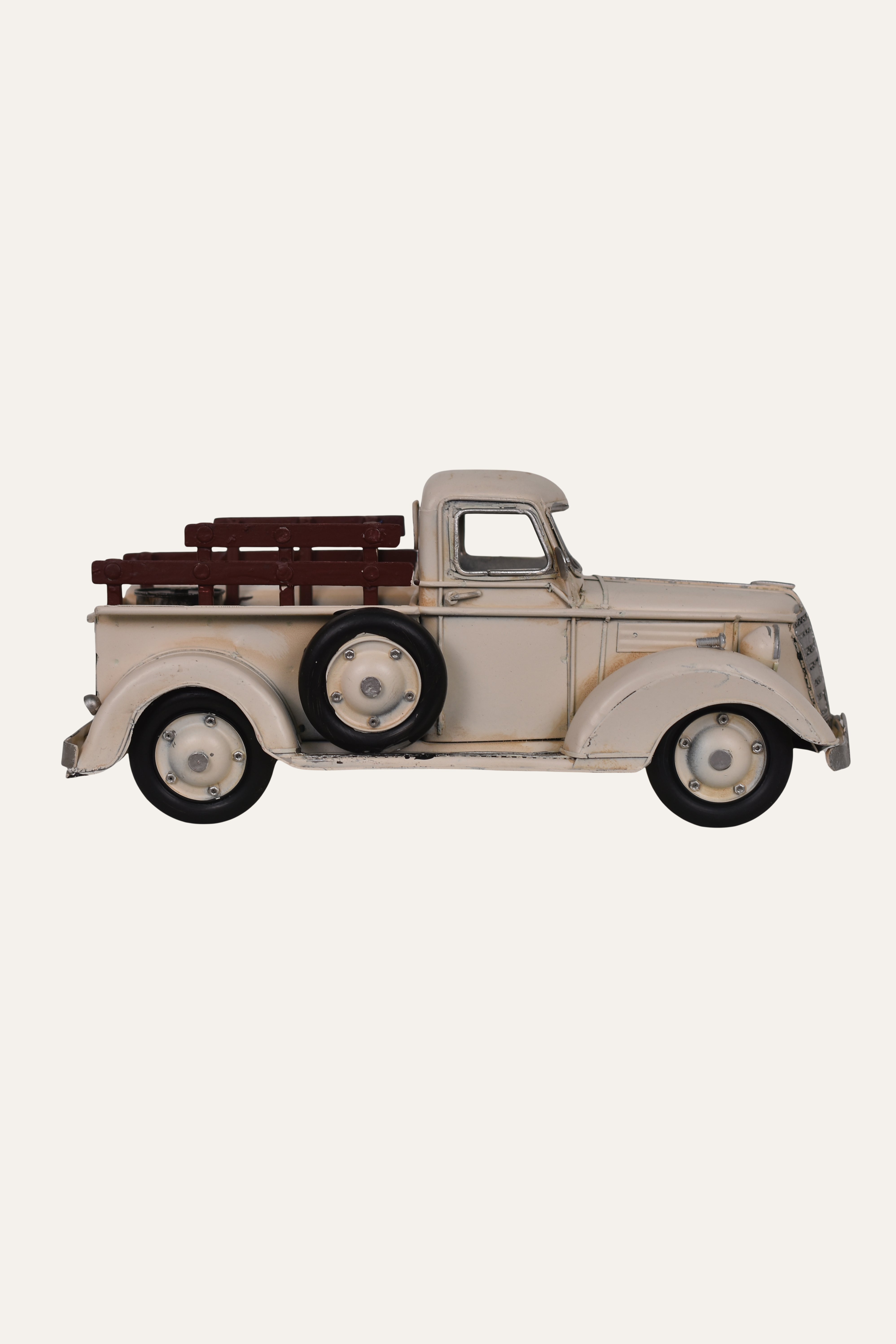Vintage Retro Metal Miniature Truck Tabletop Décor