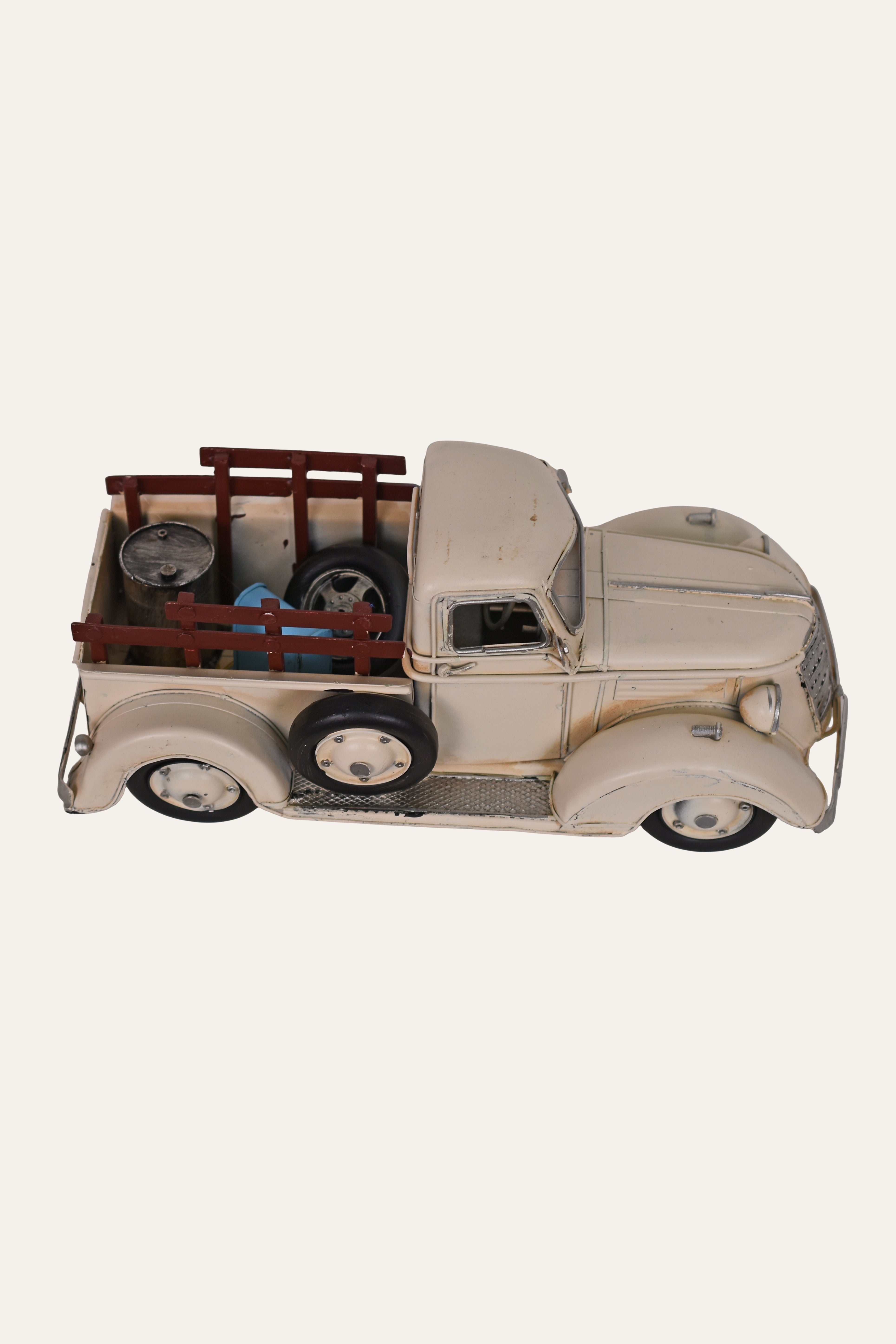 Vintage Retro Metal Miniature Truck Tabletop Décor