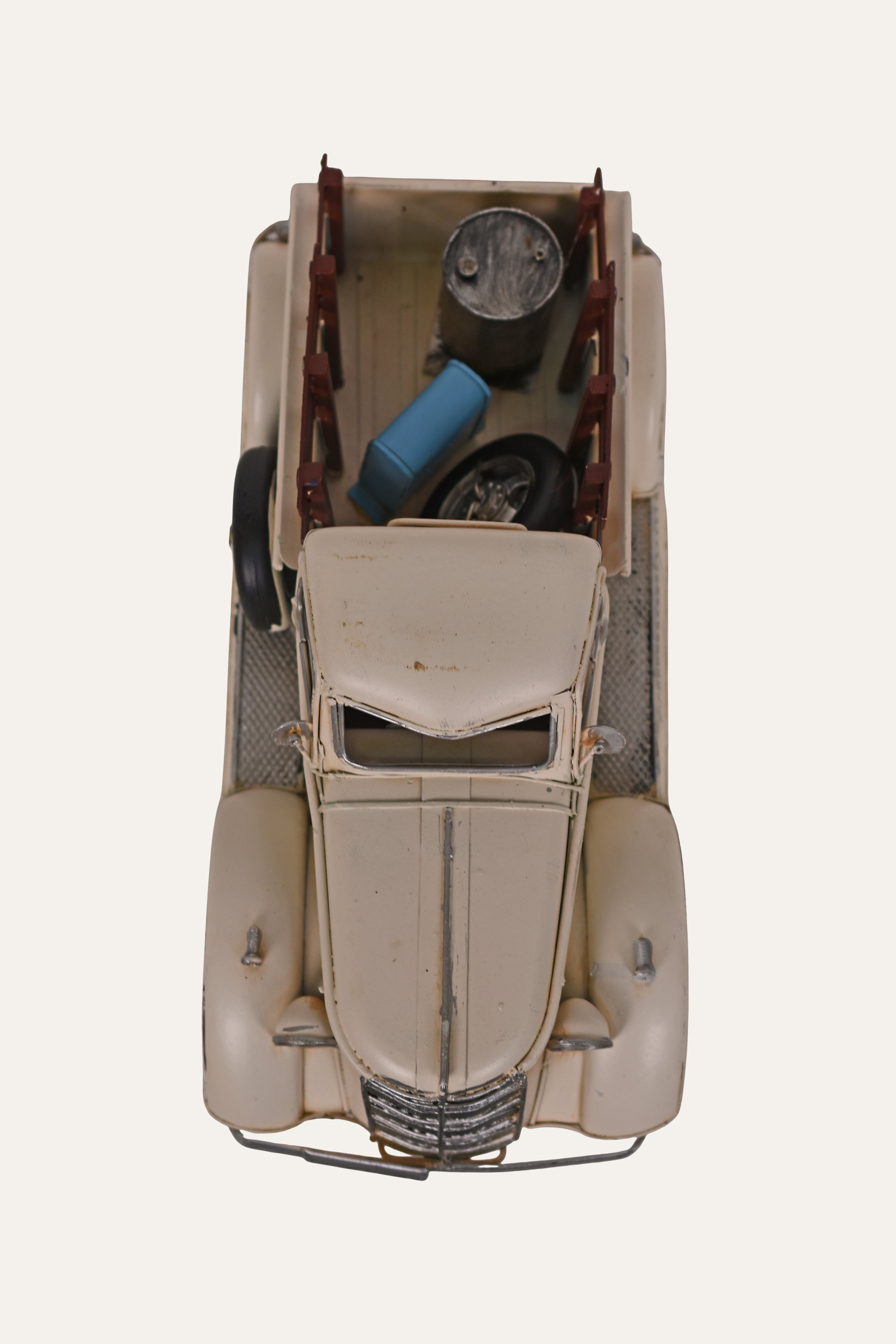 Vintage Retro Metal Miniature Truck Tabletop Décor