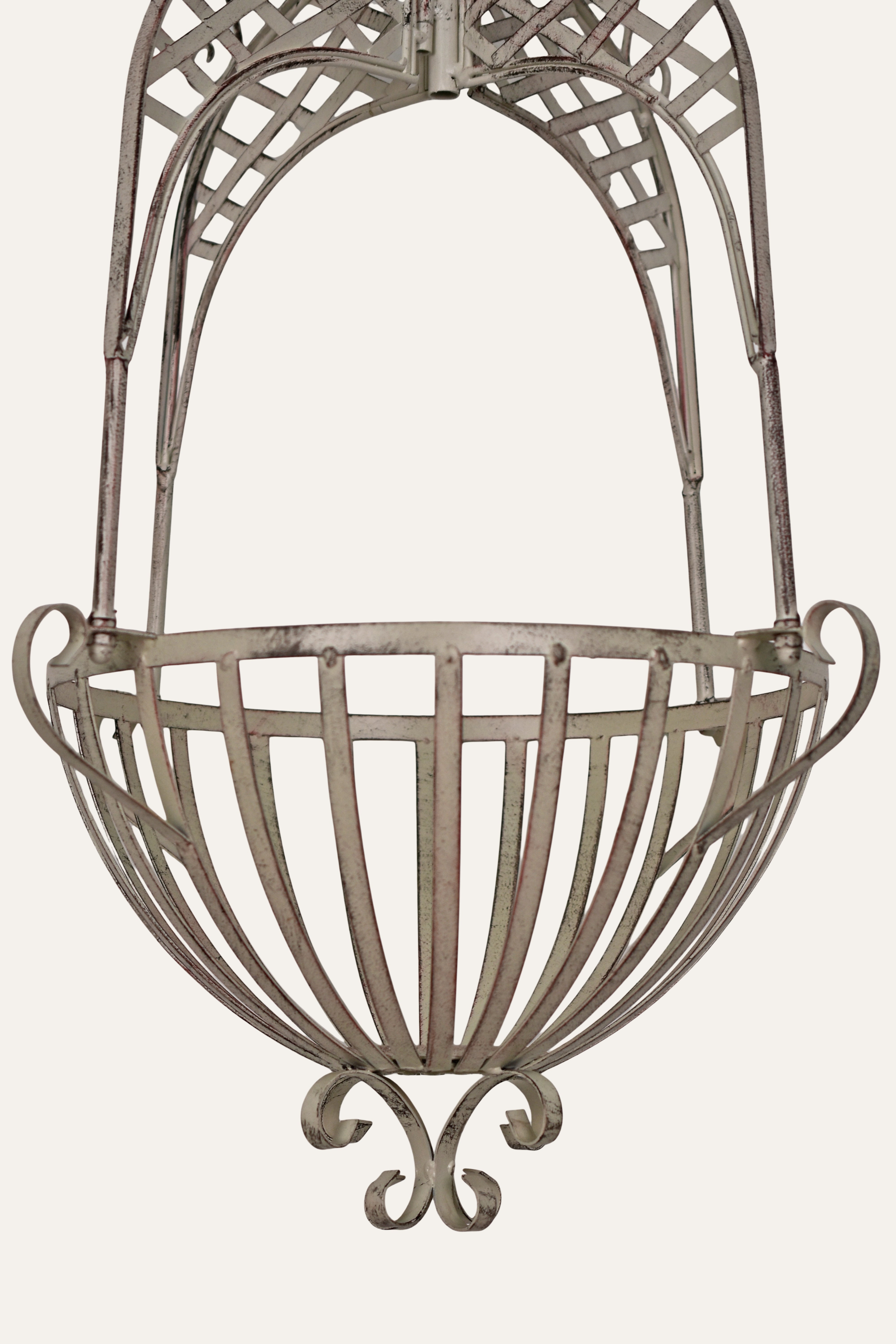 Vintage Metal Hanging Cage