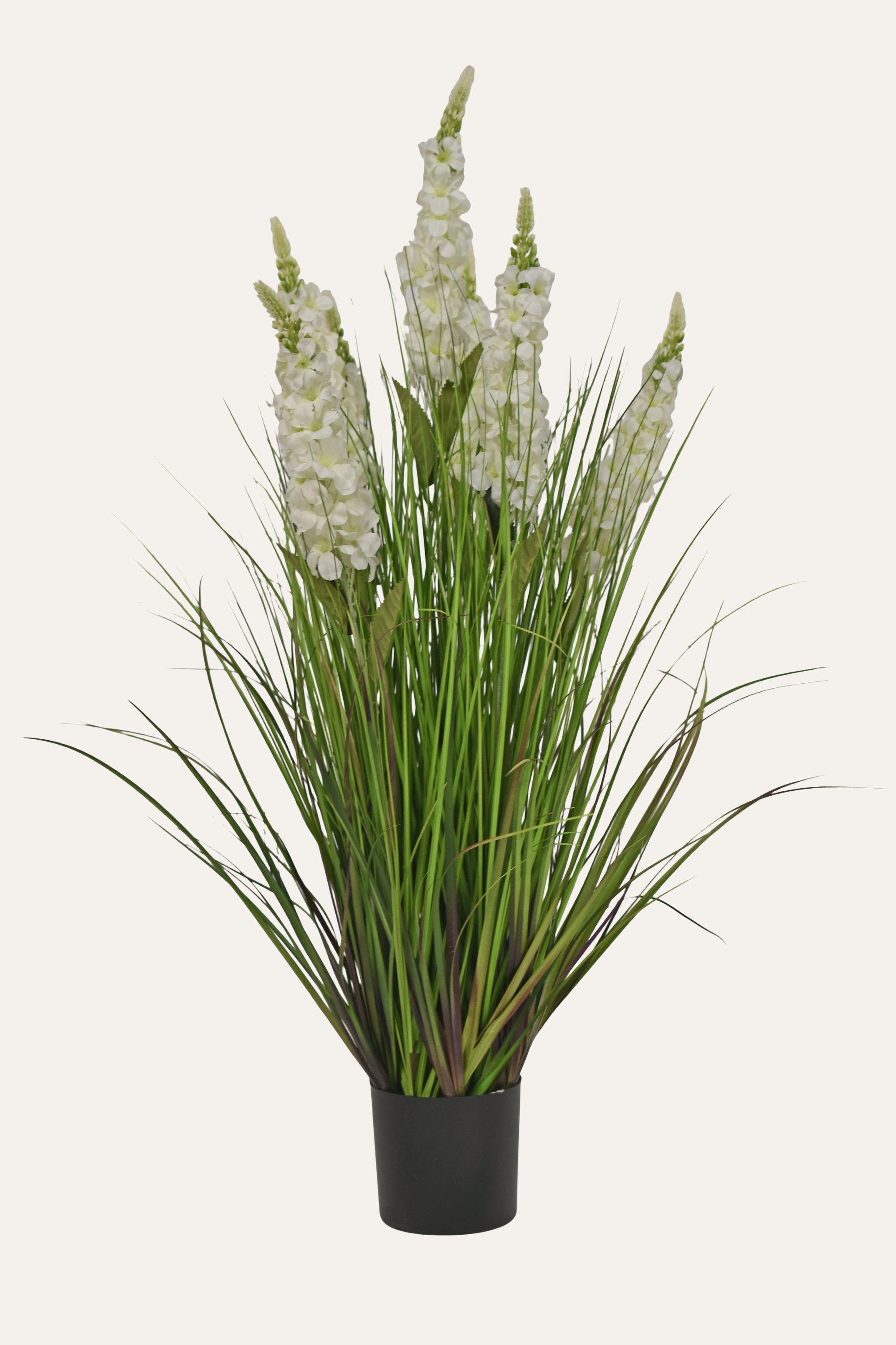 Luxe Bloom Artificial White Blossom Plant