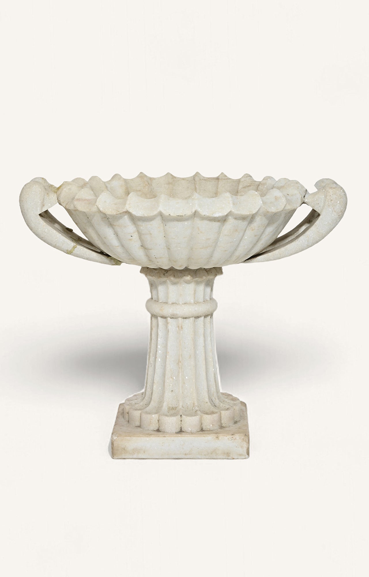 Ceramic Marble Cascade Centerpiece Planter suitable