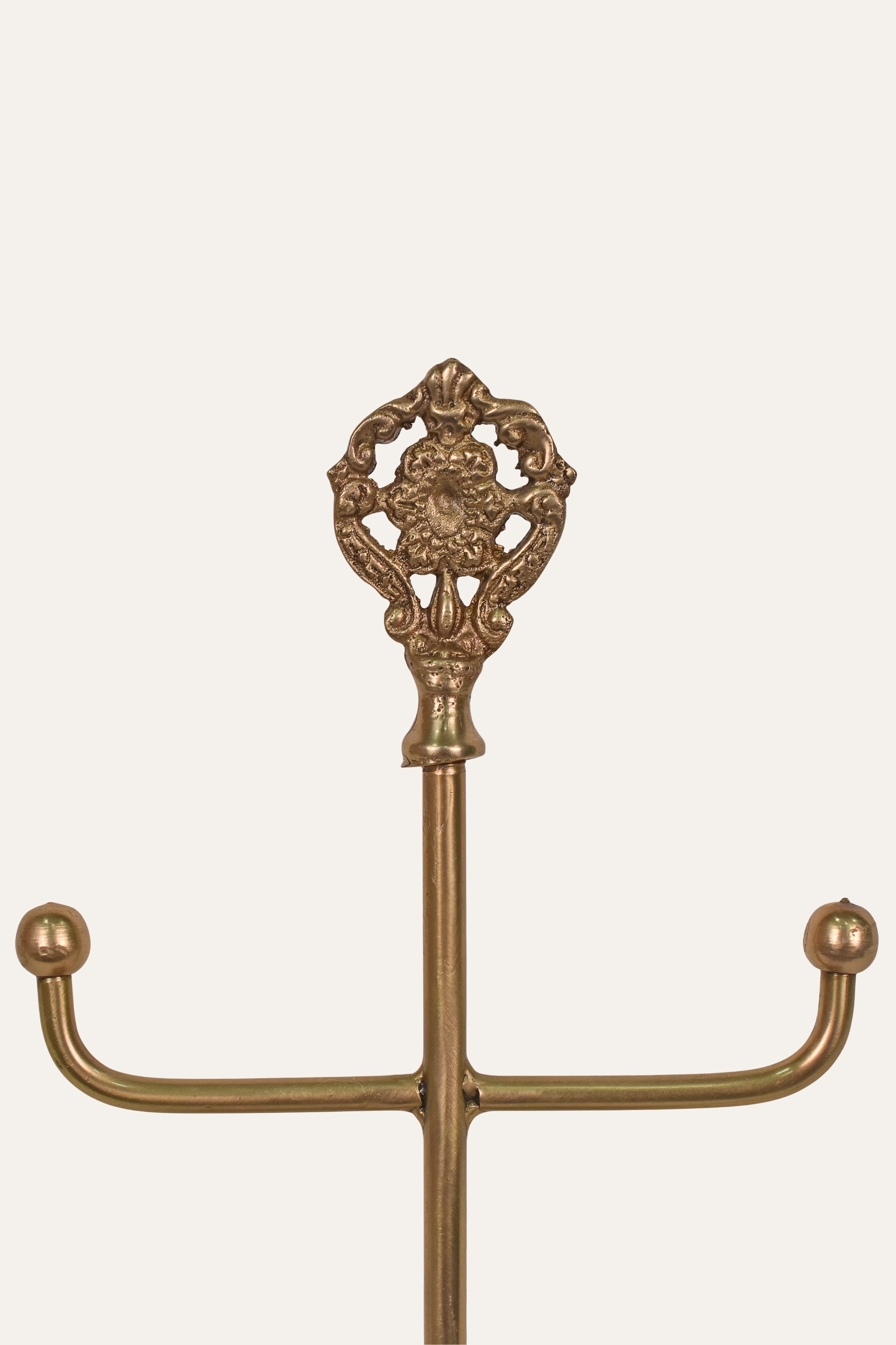 Antique Brass Jewelry & Accessory Display Stand