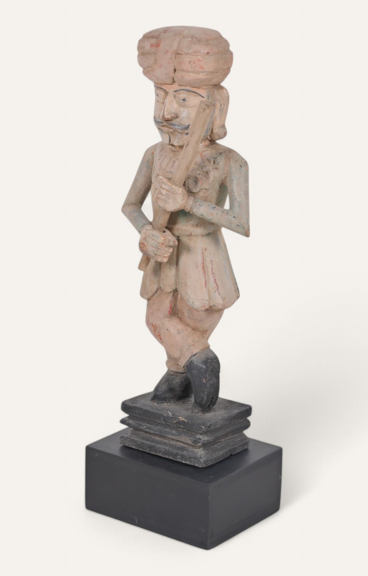 Vintage Indian Dwarpal Sculpture